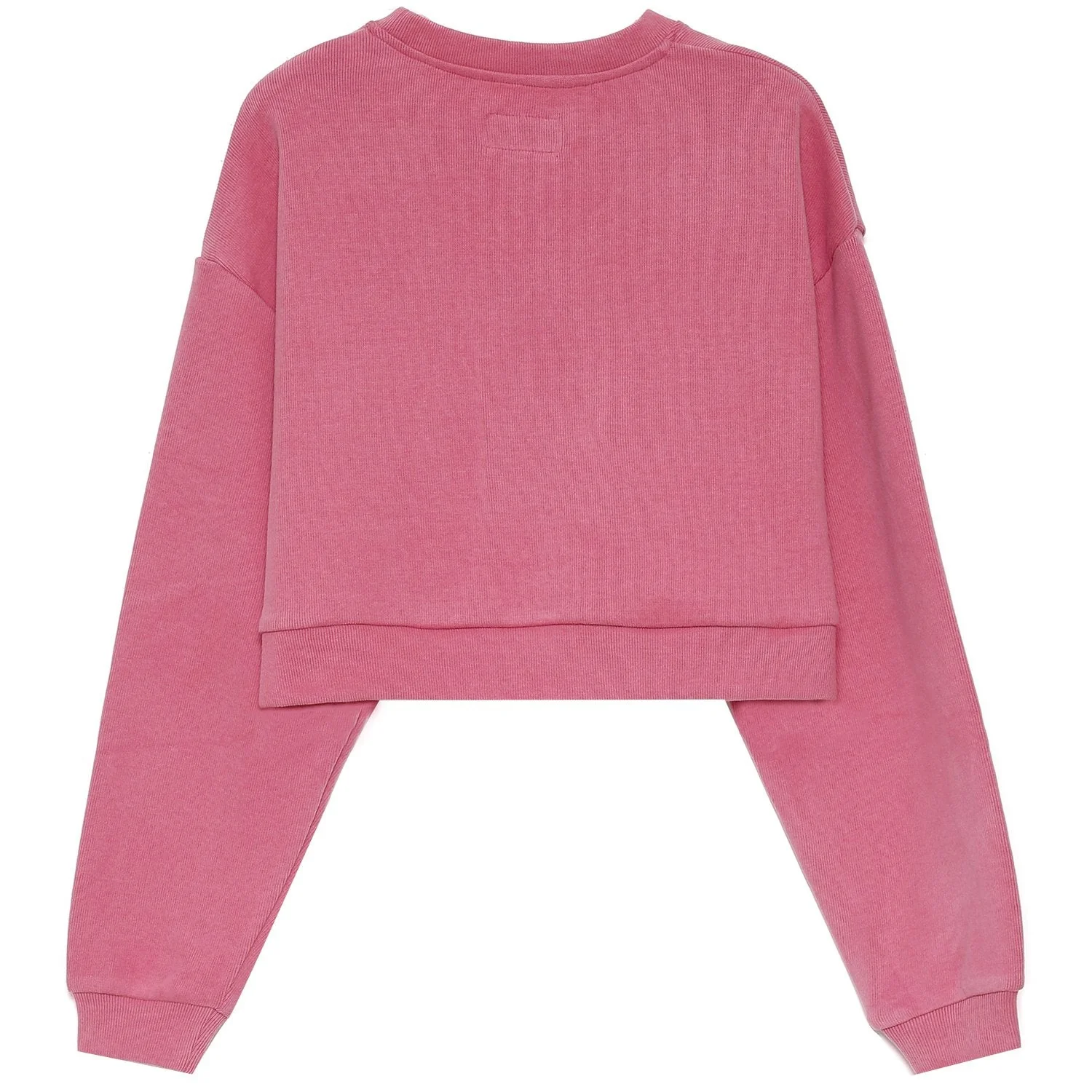 Sweatshirt signature molletonné Rose - Image 6