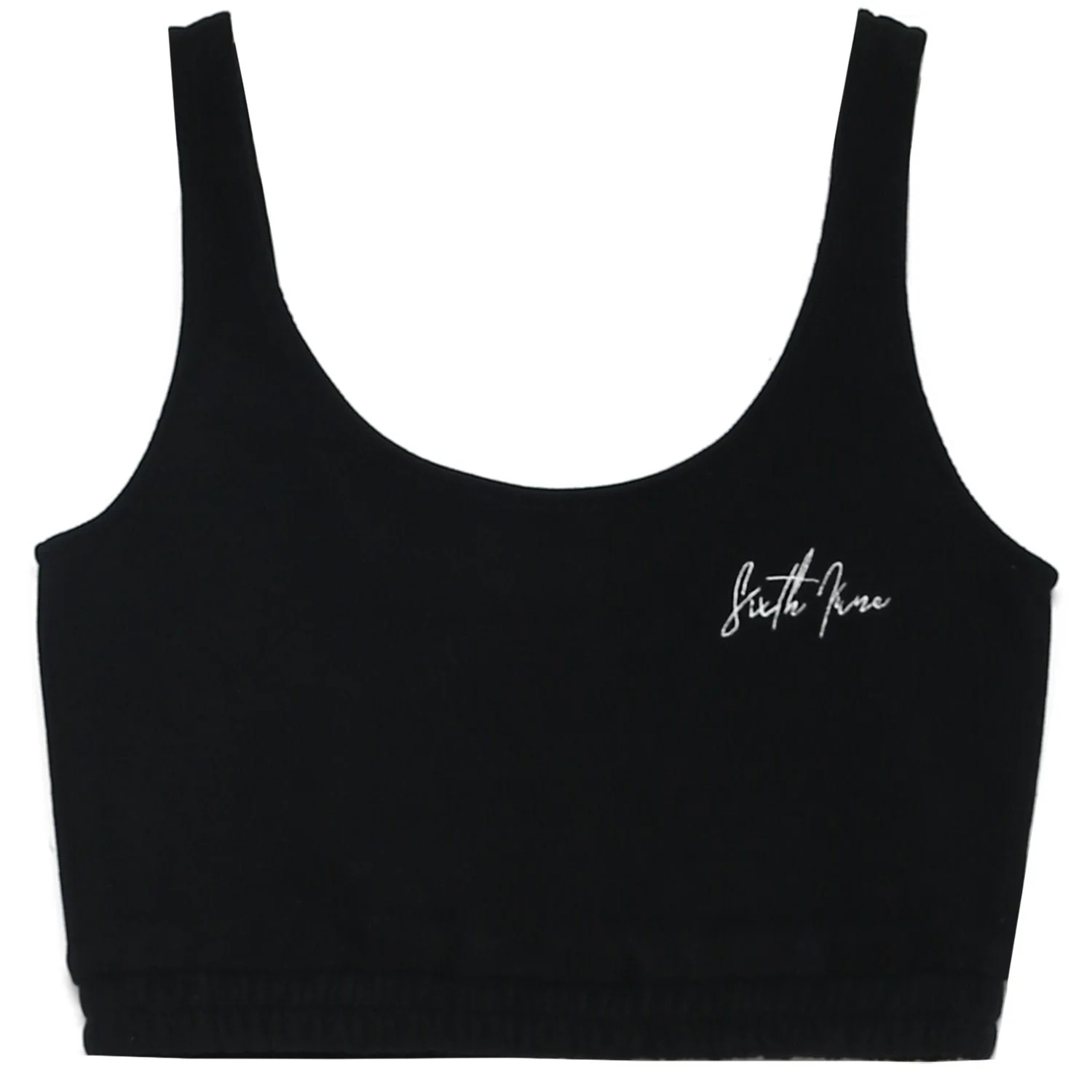 Brassière signature molletonné Noir - Image 6