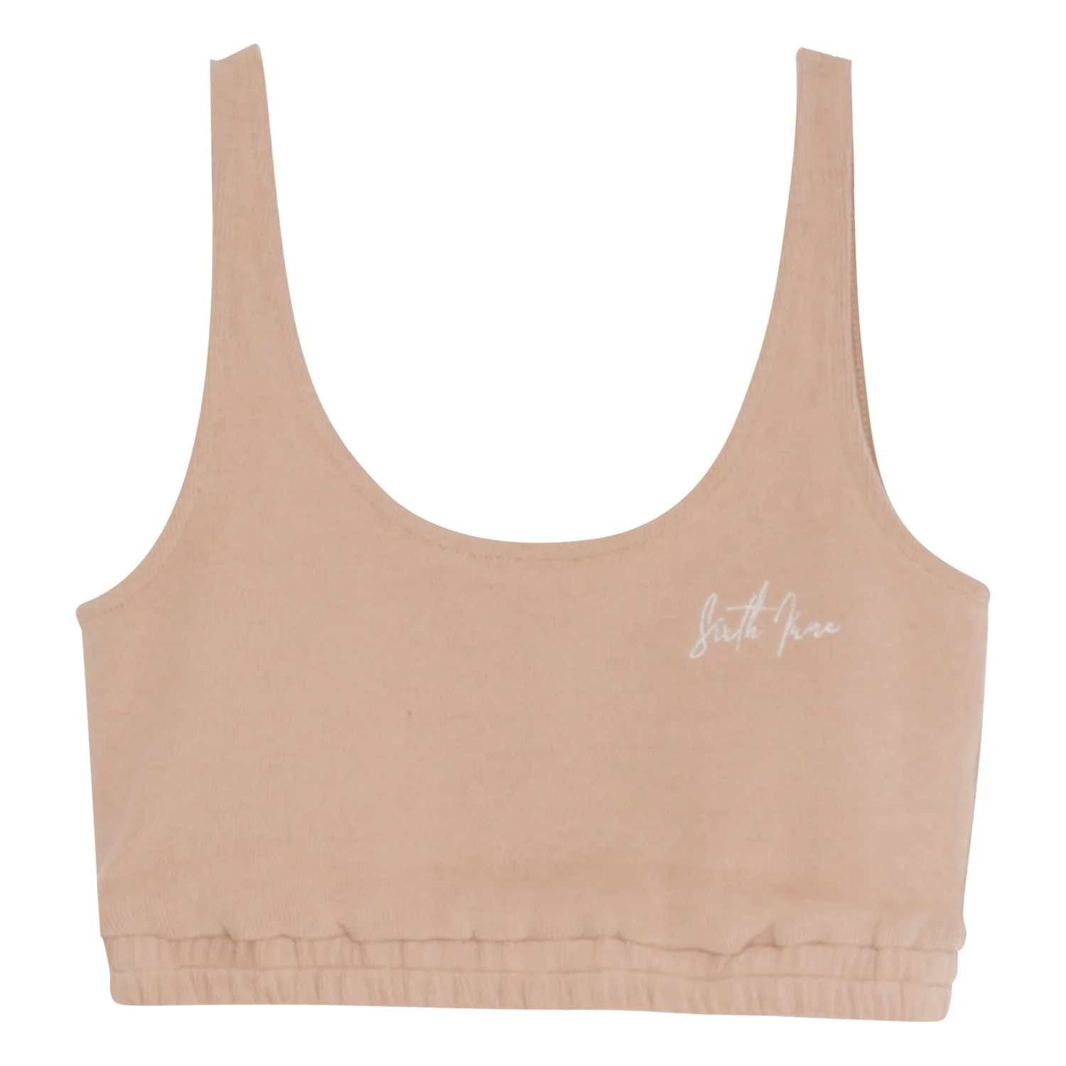 Brassière signature molletonnée Beige - Image 2
