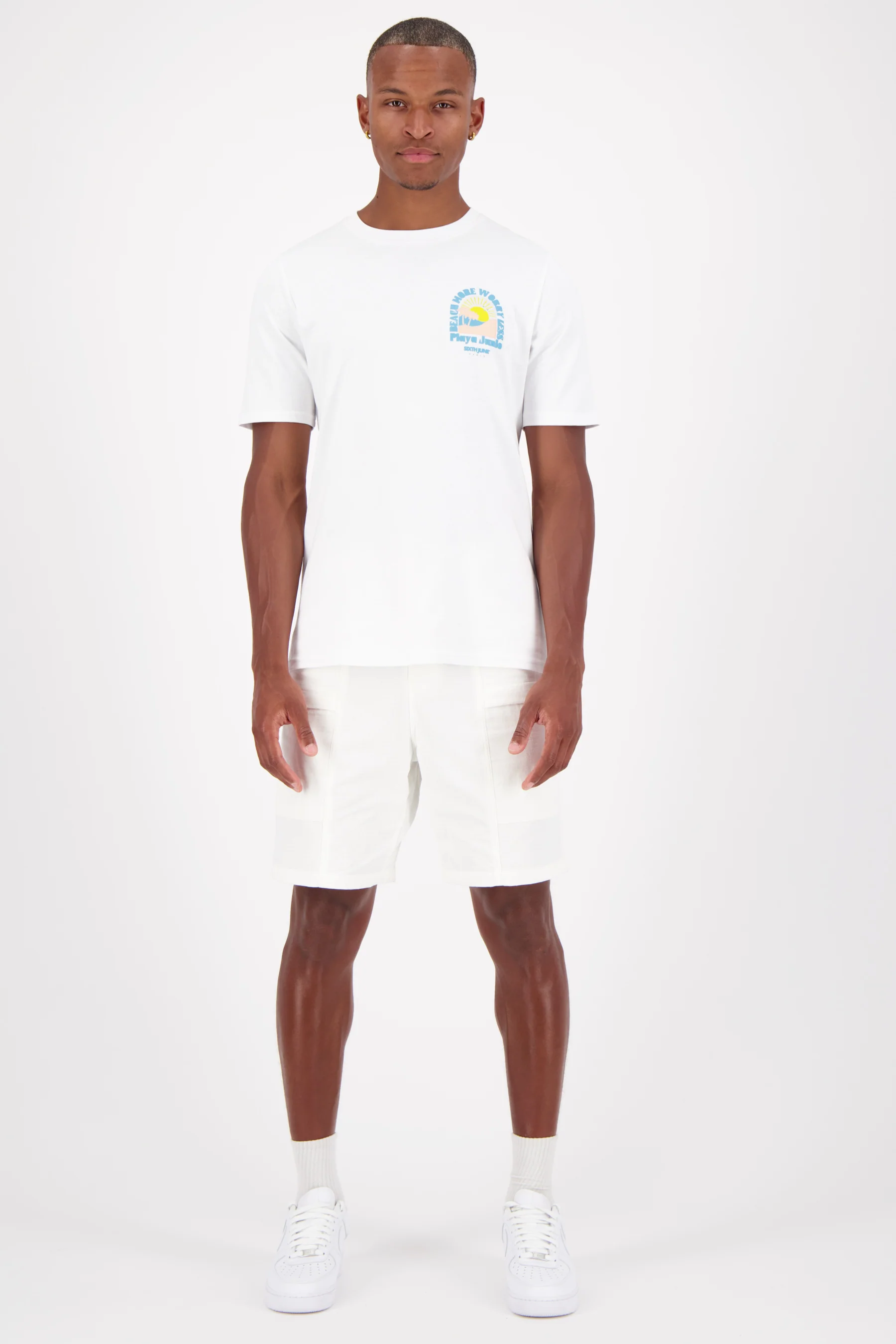 BEACH printed s/s t-shirt - Image 2