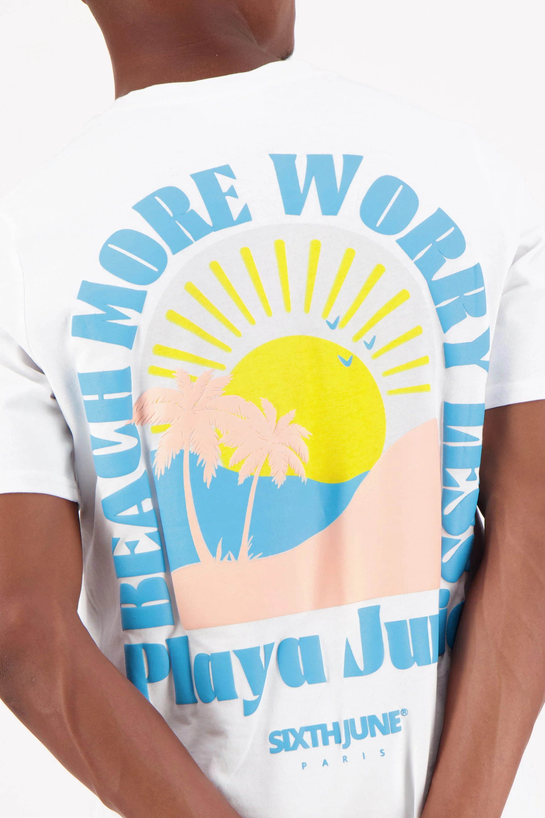 BEACH printed s/s t-shirt - Image 3