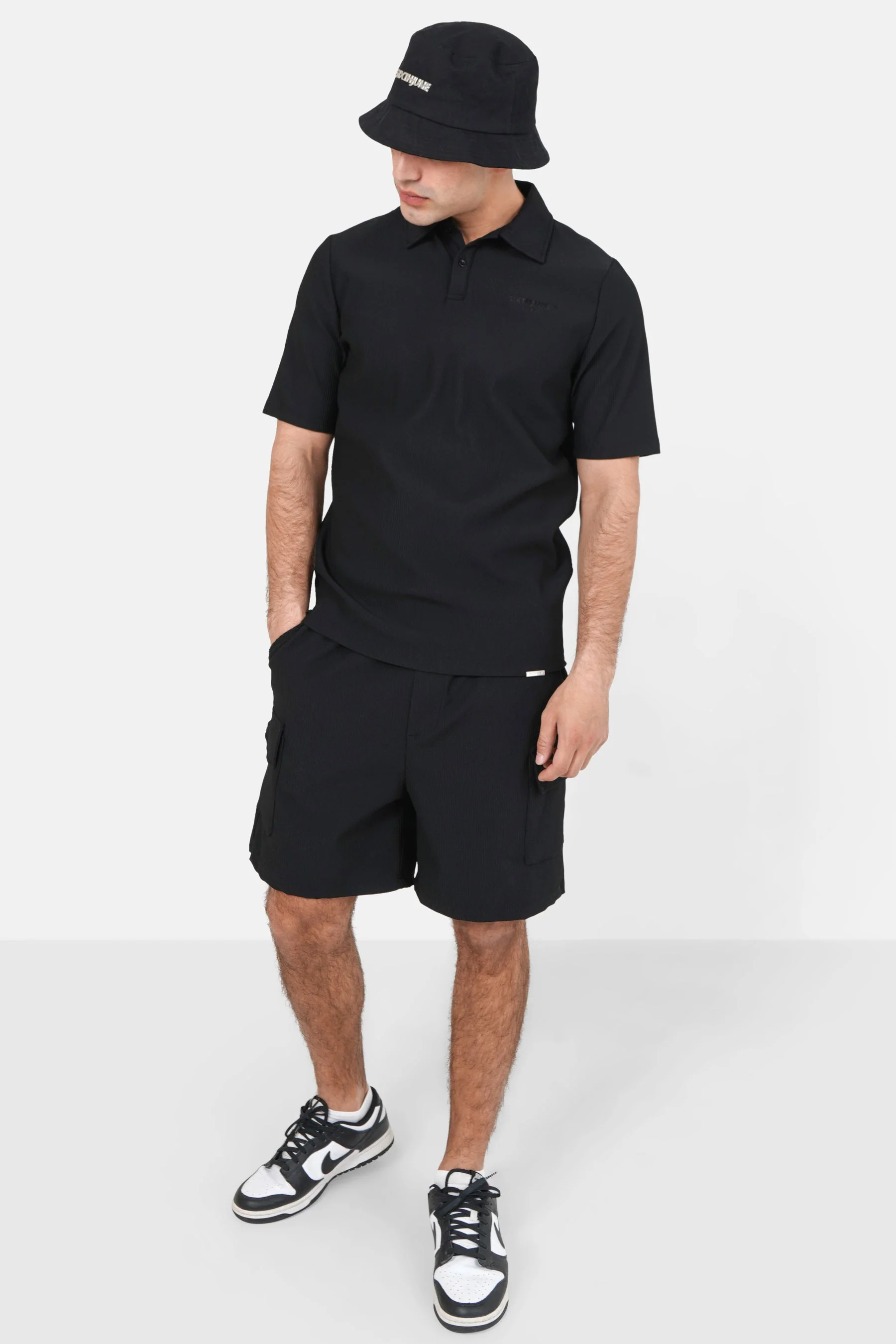 PLEATED s/s polo - Image 2