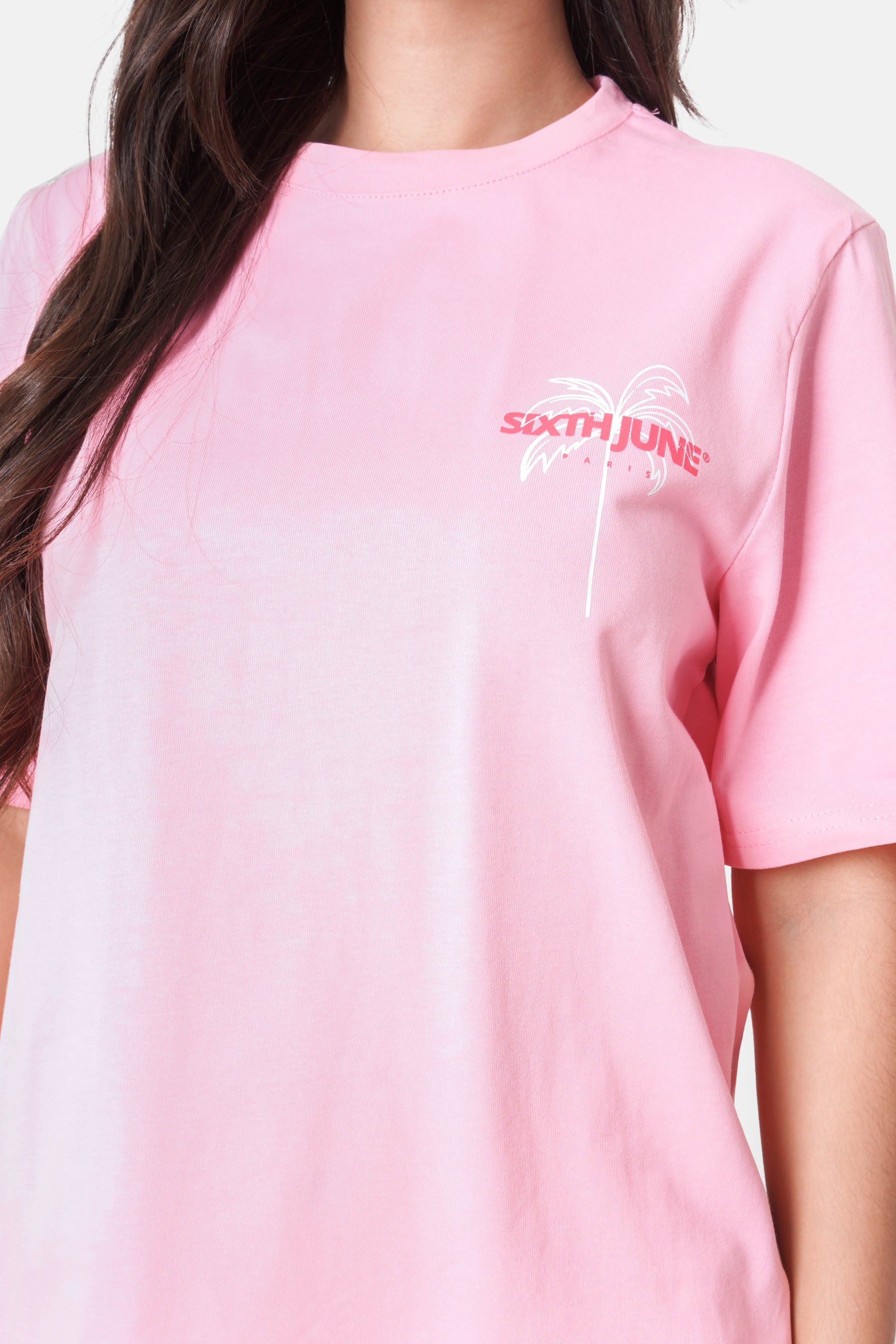 T-shirt imprimé city Rose - Image 3