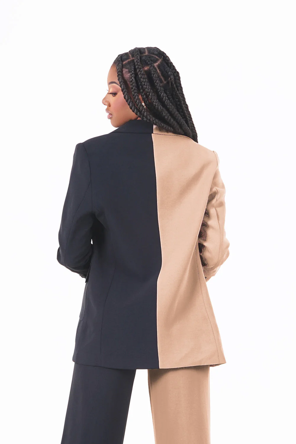 Veste blazer bicolore Multicolore - Image 4