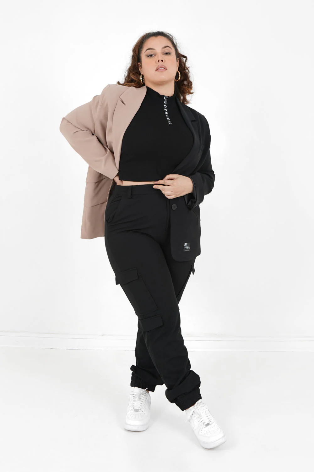 Veste blazer bicolore Multicolore - Image 9