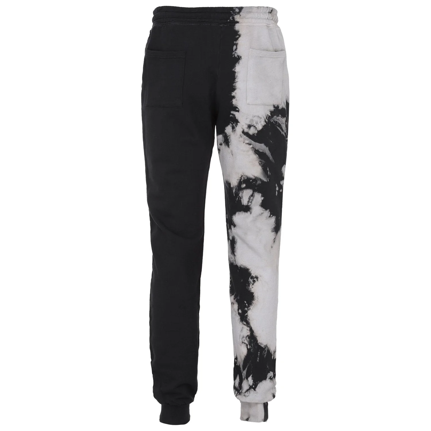 Jogging bicolore tie dye Noir - Image 6