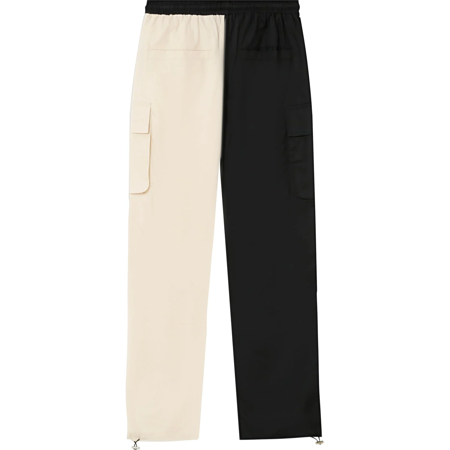 Pantalon cargo bicolore poches Multicolore - Image 6
