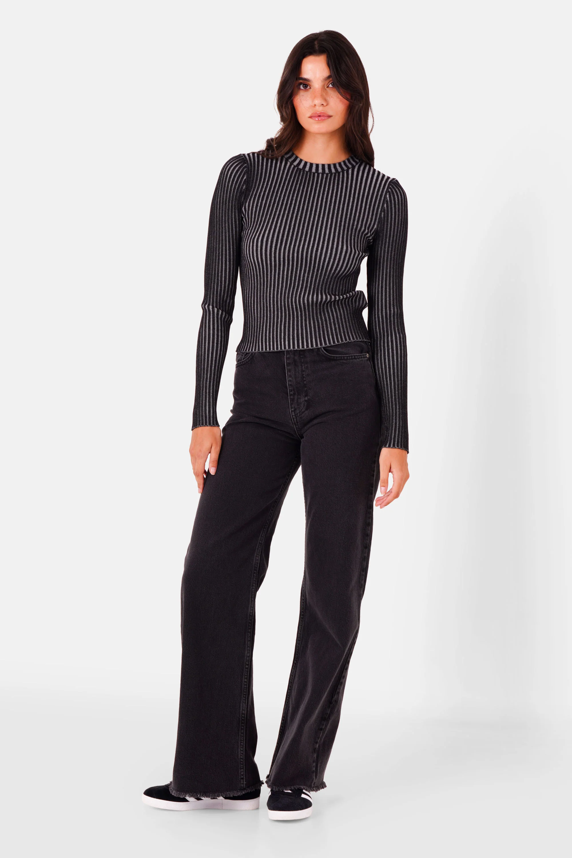 BICOLORED l/s top - Image 2