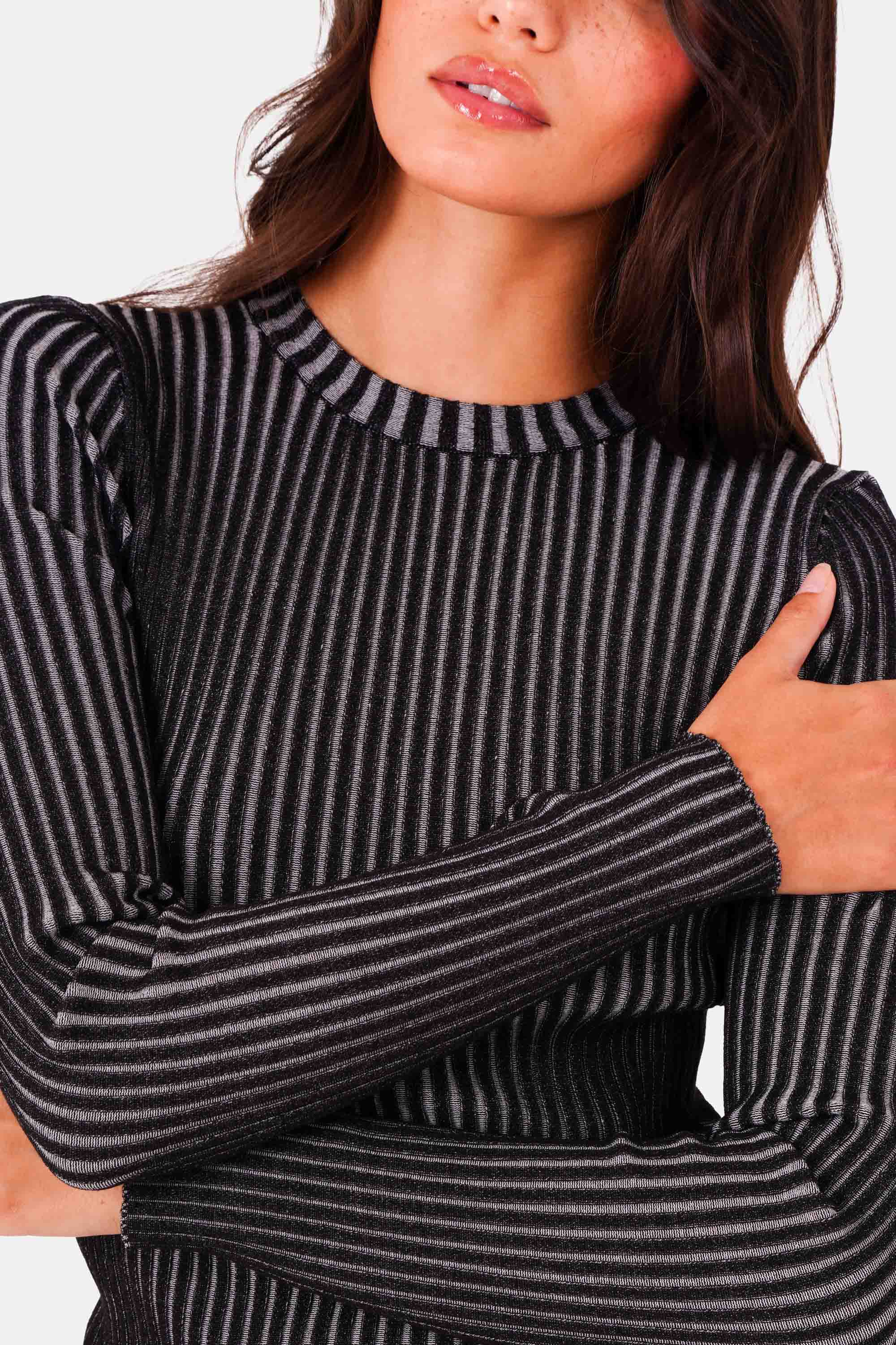 BICOLORED l/s top - Image 3