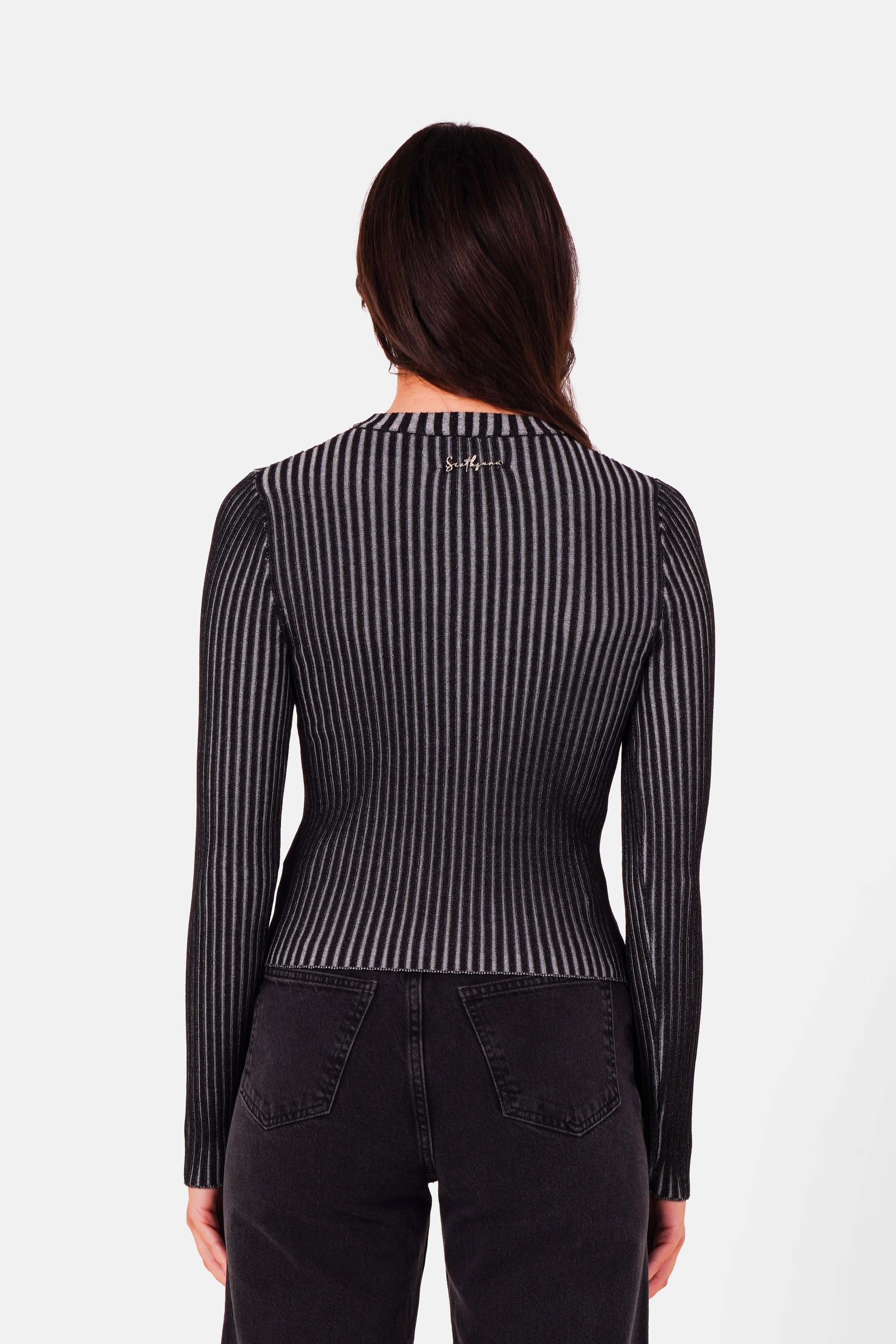 BICOLORED l/s top - Image 5