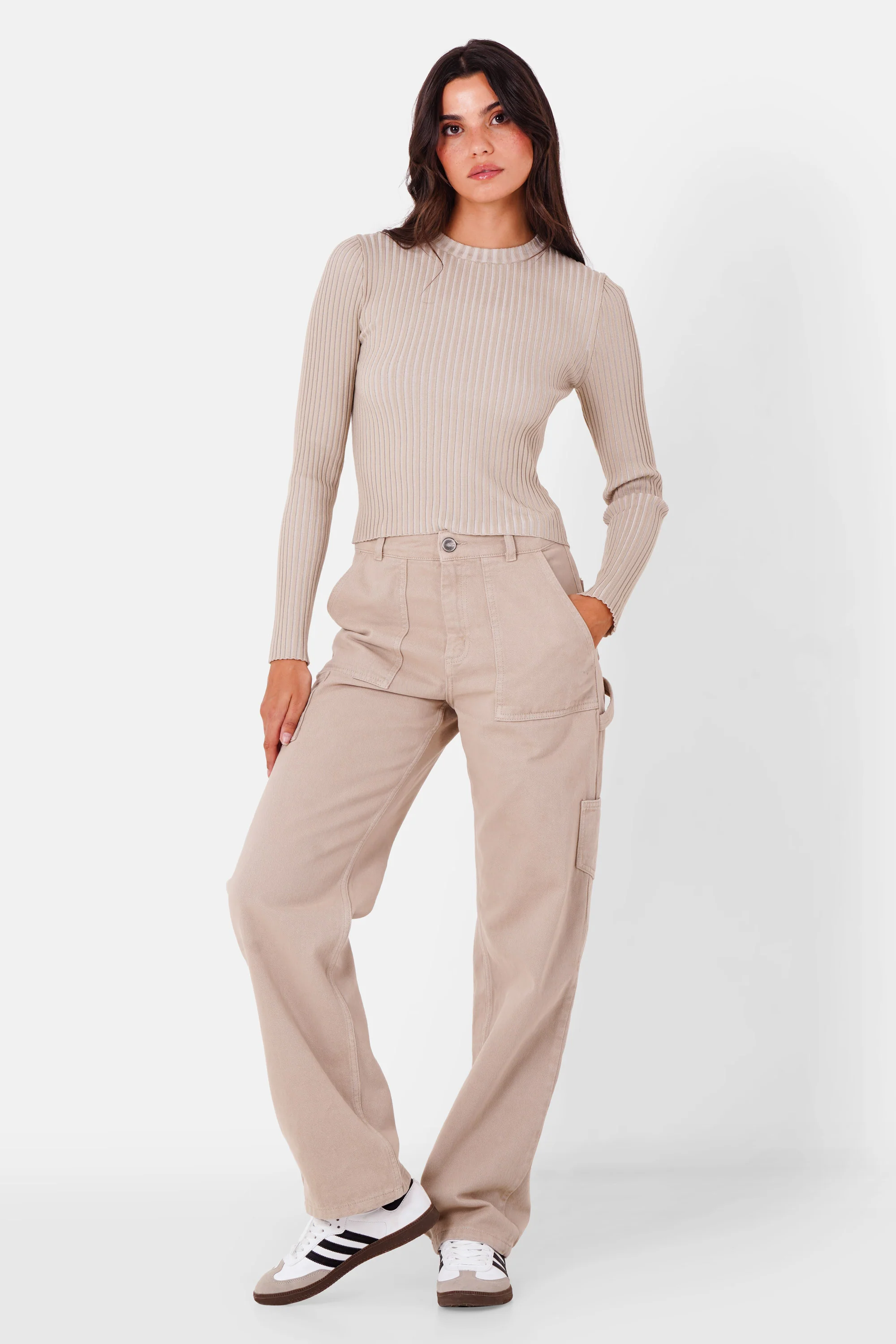 BICOLORED l/s top - Image 2