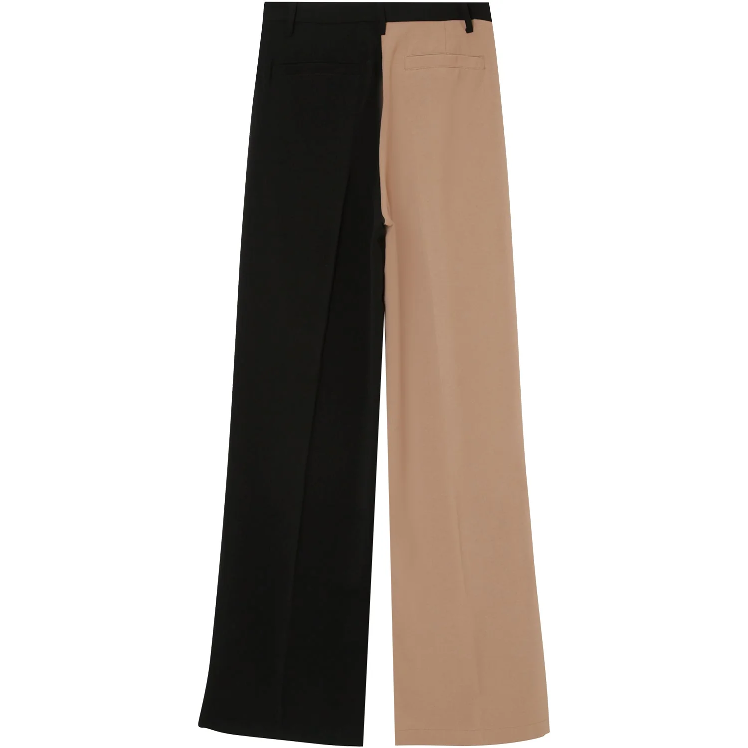 Pantalon large bicolore Multicolore - Image 7