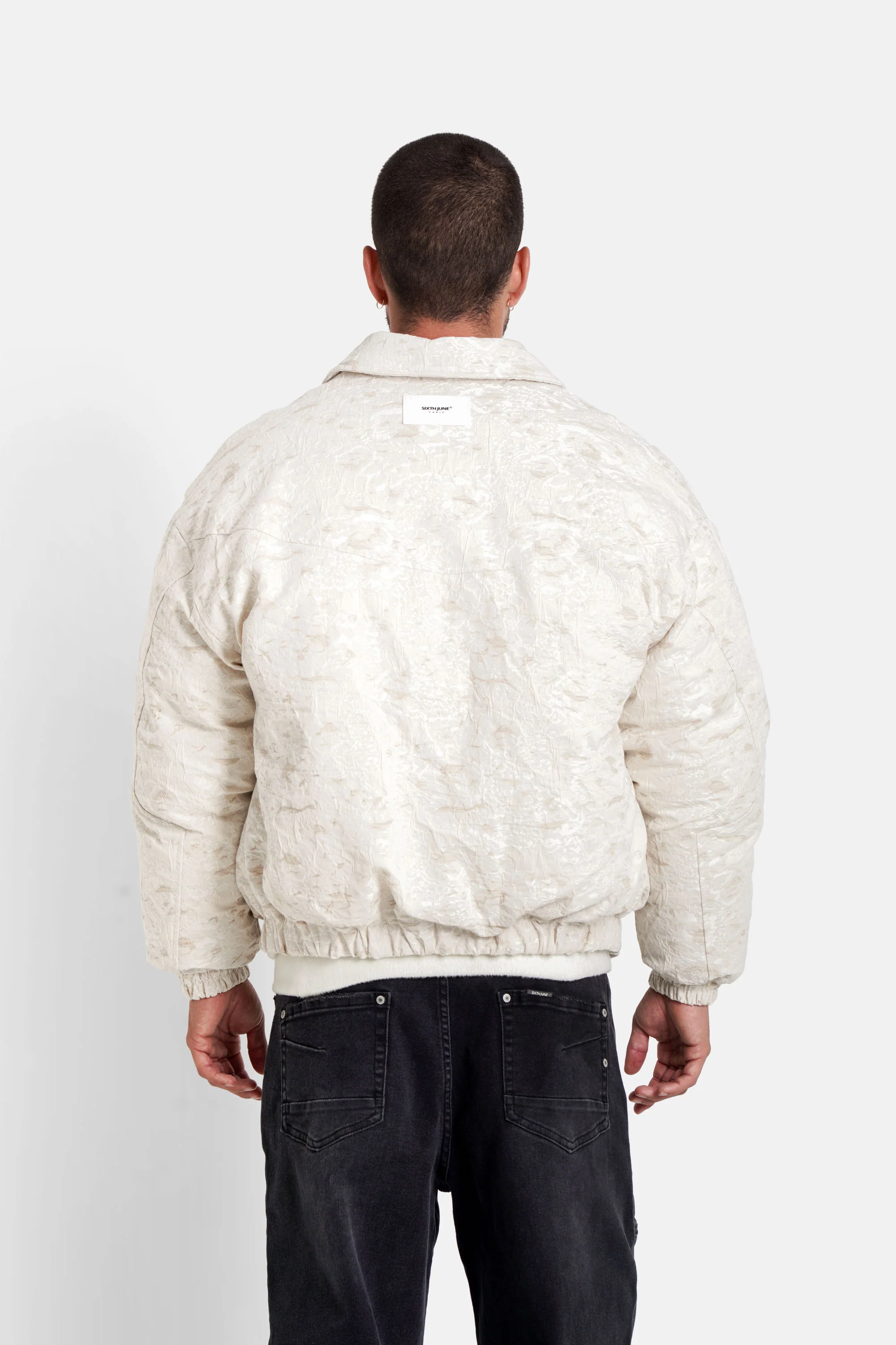 BIG heart textured jacket - Image 5