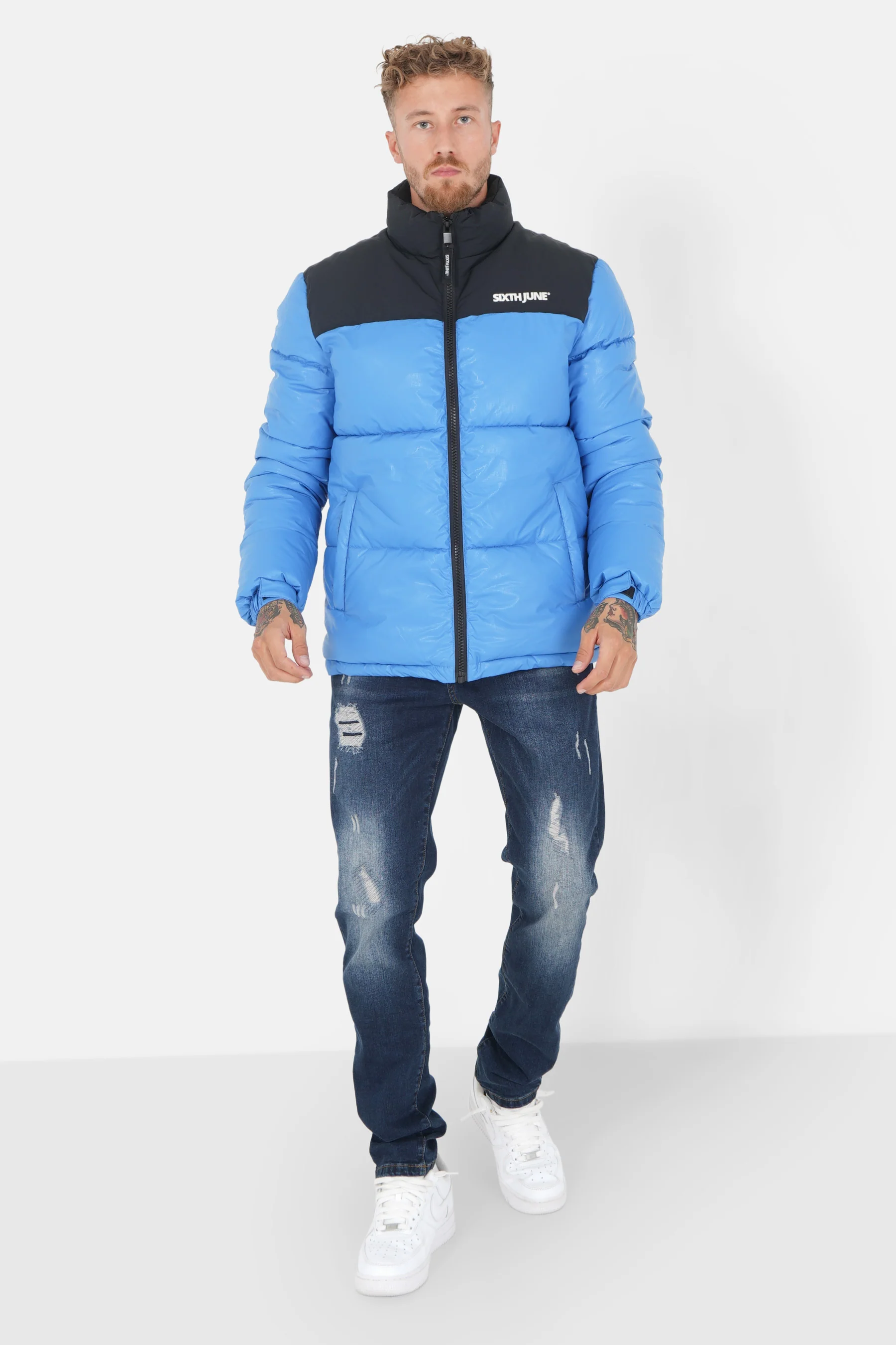 BICOLORED puffer jacket - Image 2