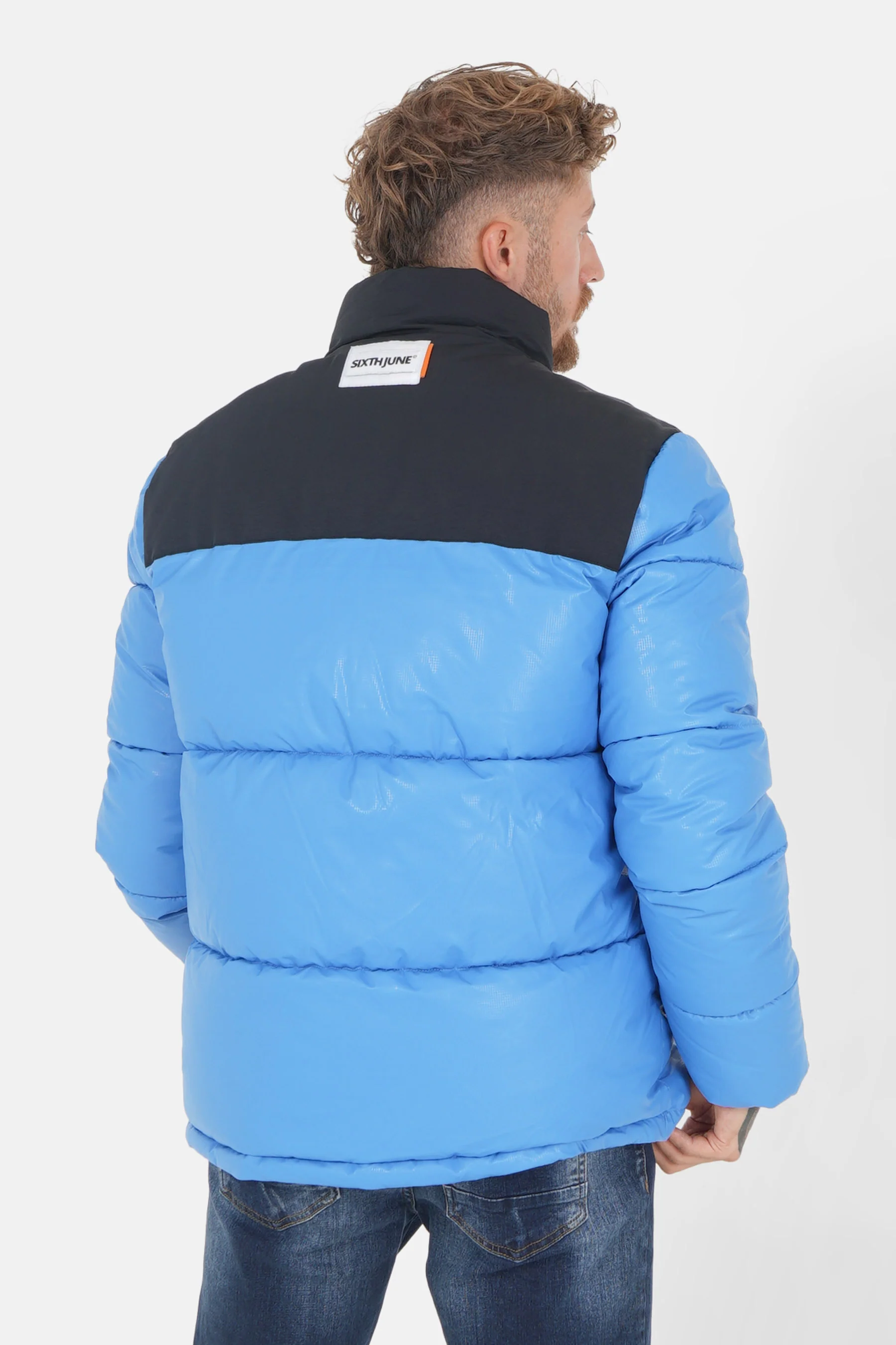 BICOLORED puffer jacket - Image 5