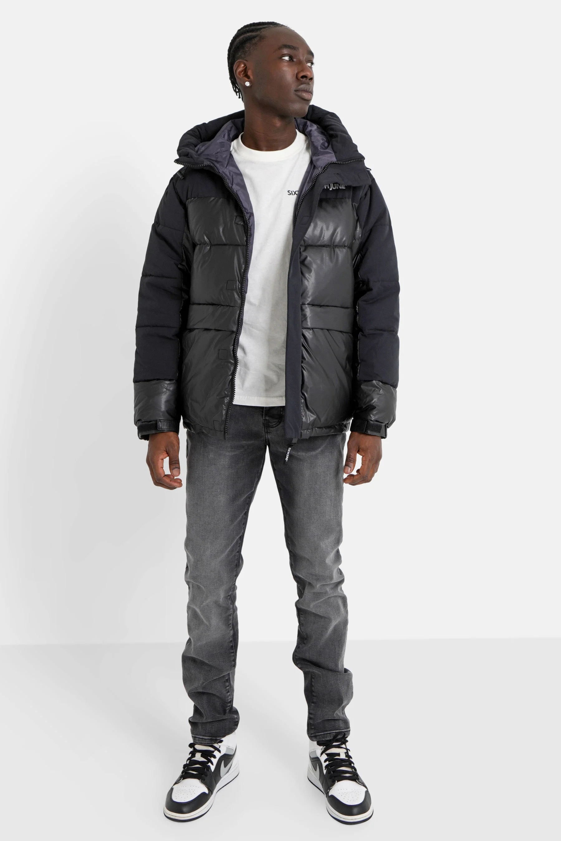 BIMATERIAL puffer jacket - Image 5