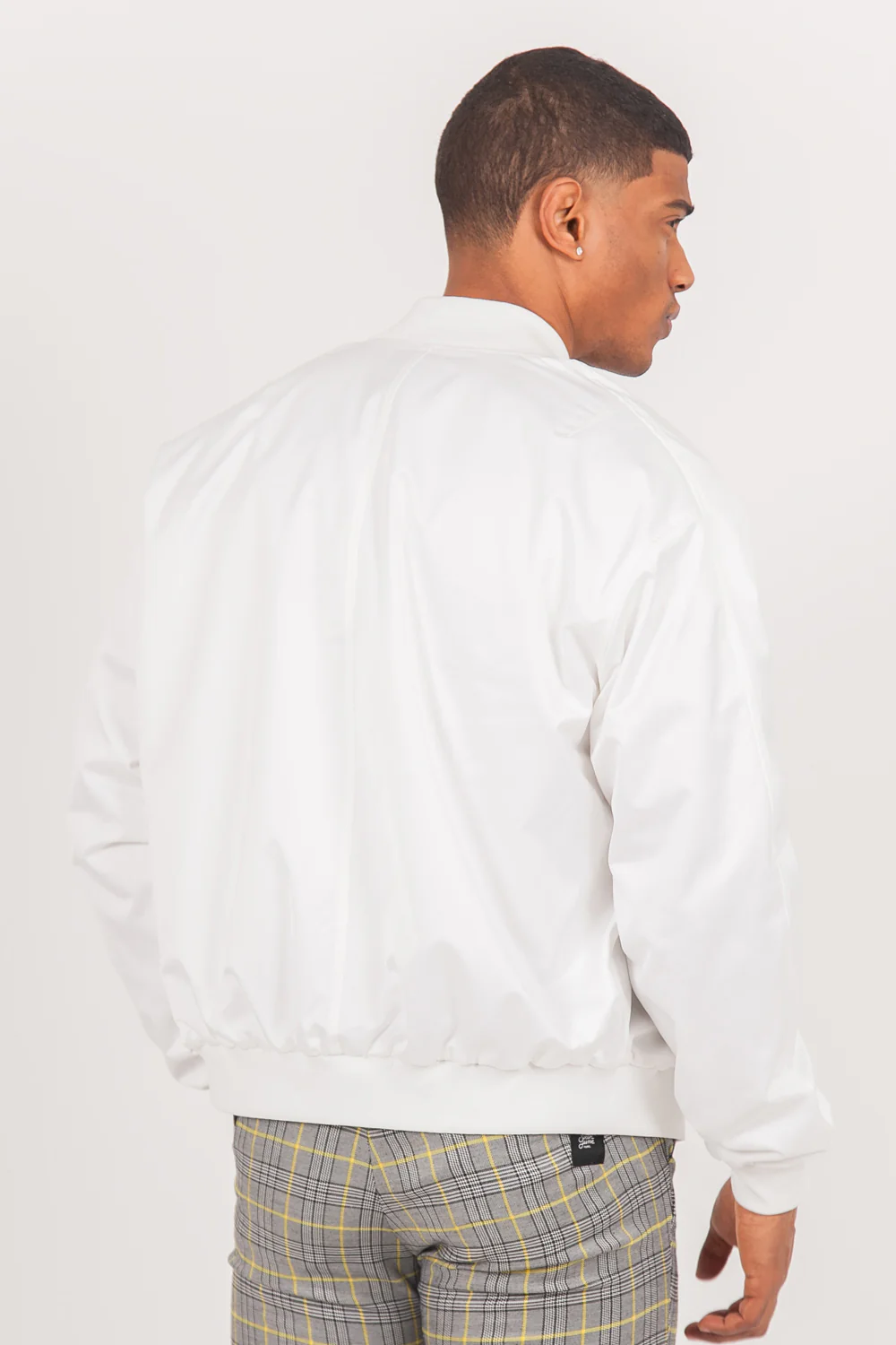 Blouson Teddy patch blanc - Image 5