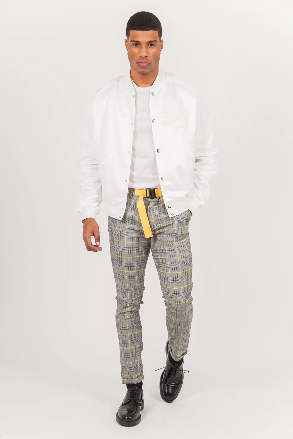 Blouson Teddy patch blanc - Image 6