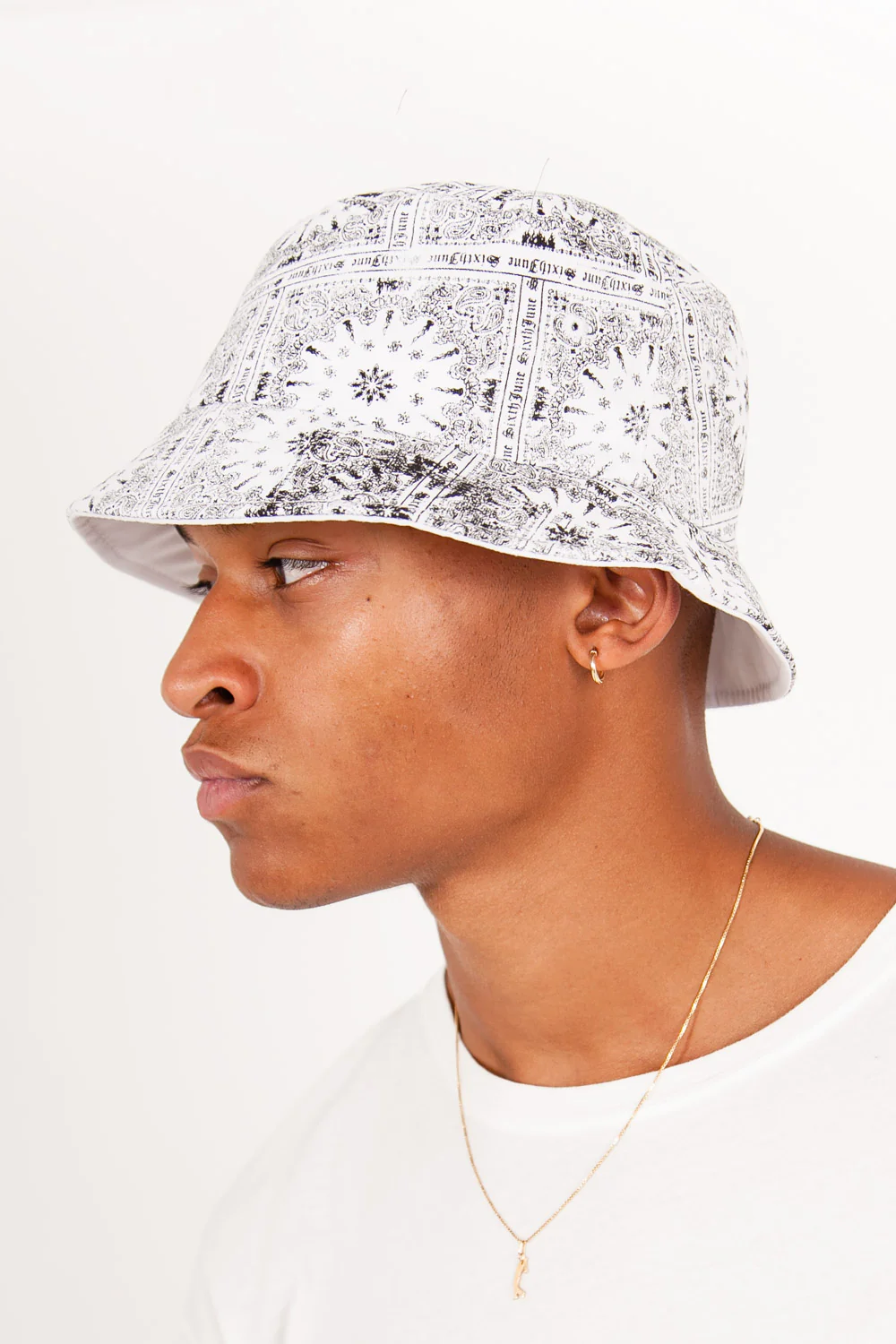 Bob bandana blanc - Image 2