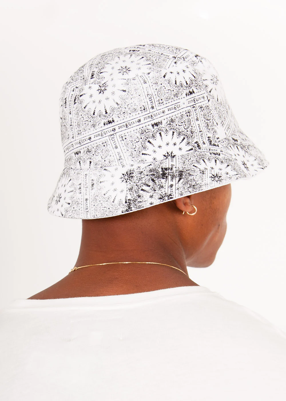 Bob bandana blanc - Image 3