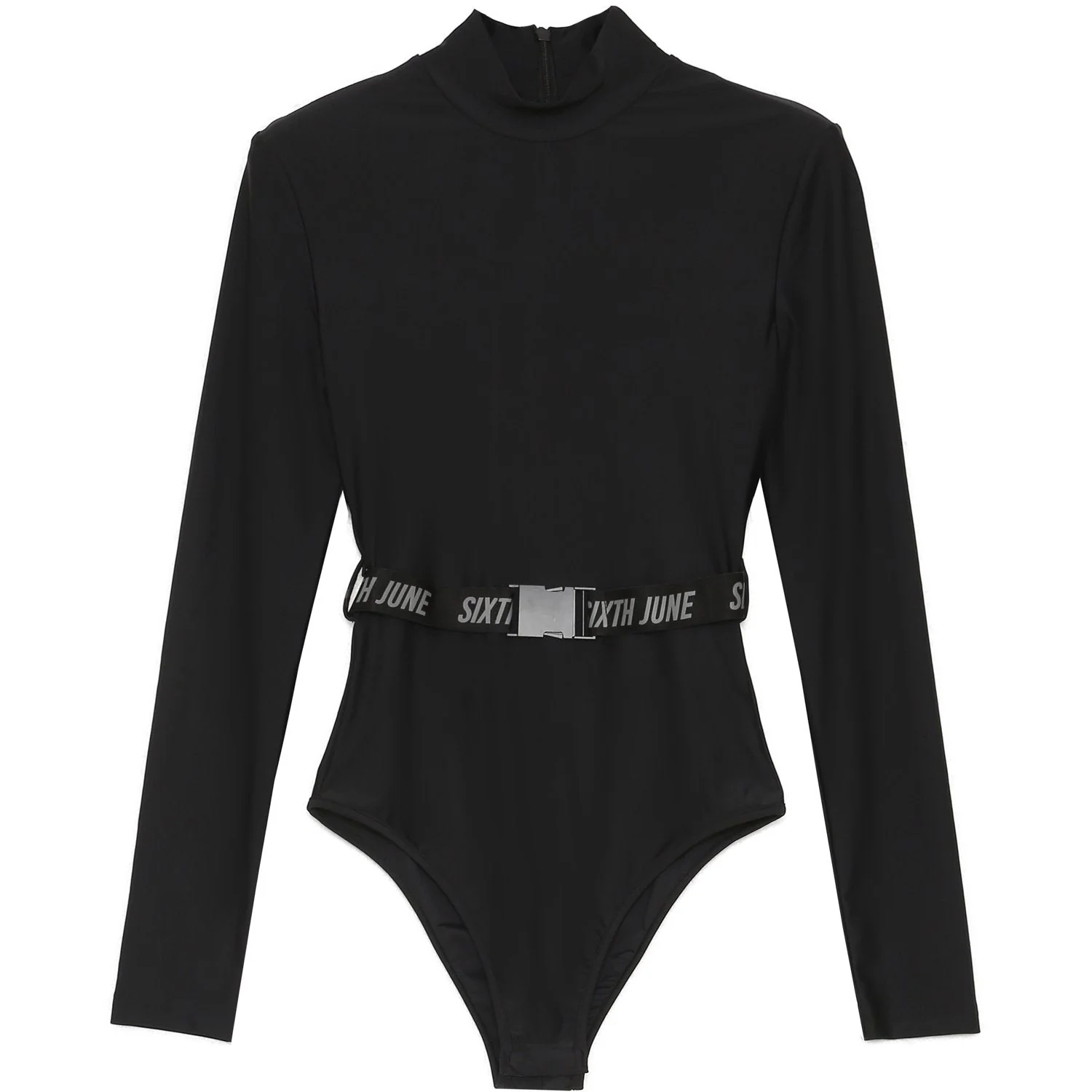 Body boucle manches longues noir - Image 6