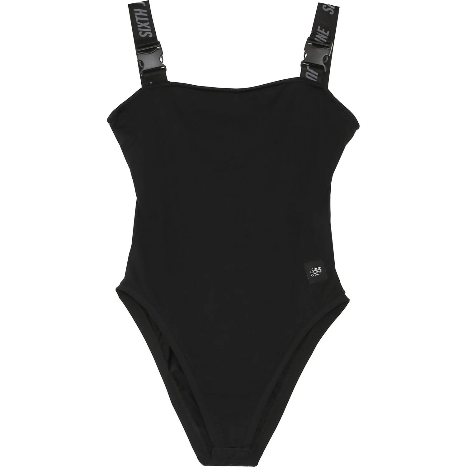 Body bretelle boucle logo noir - Image 2