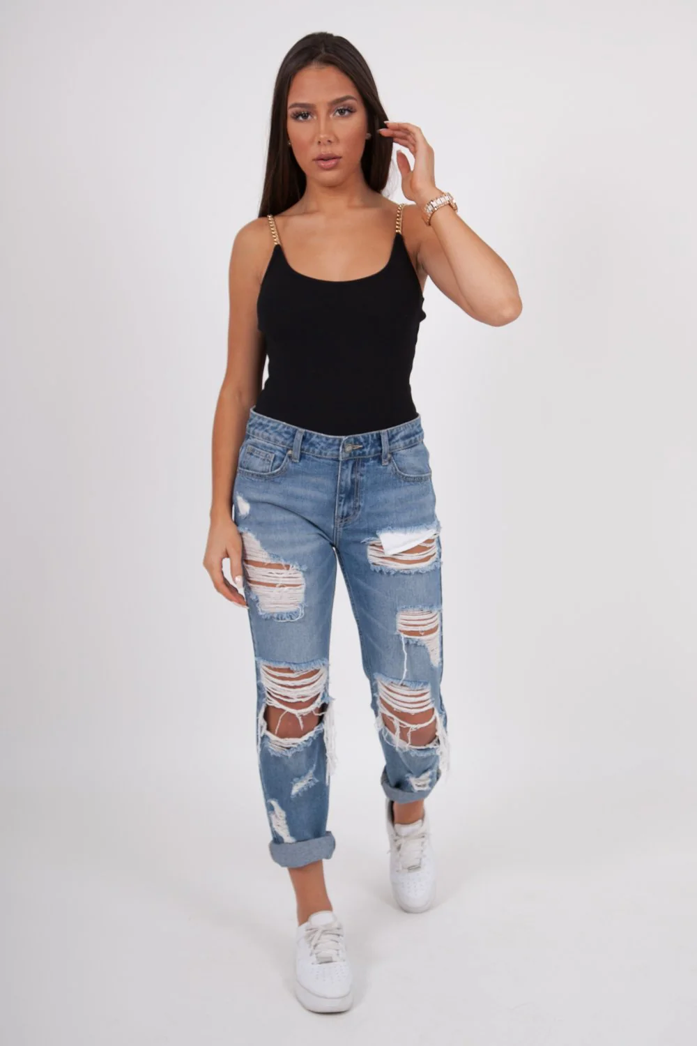 Body chaînes noir - Image 6
