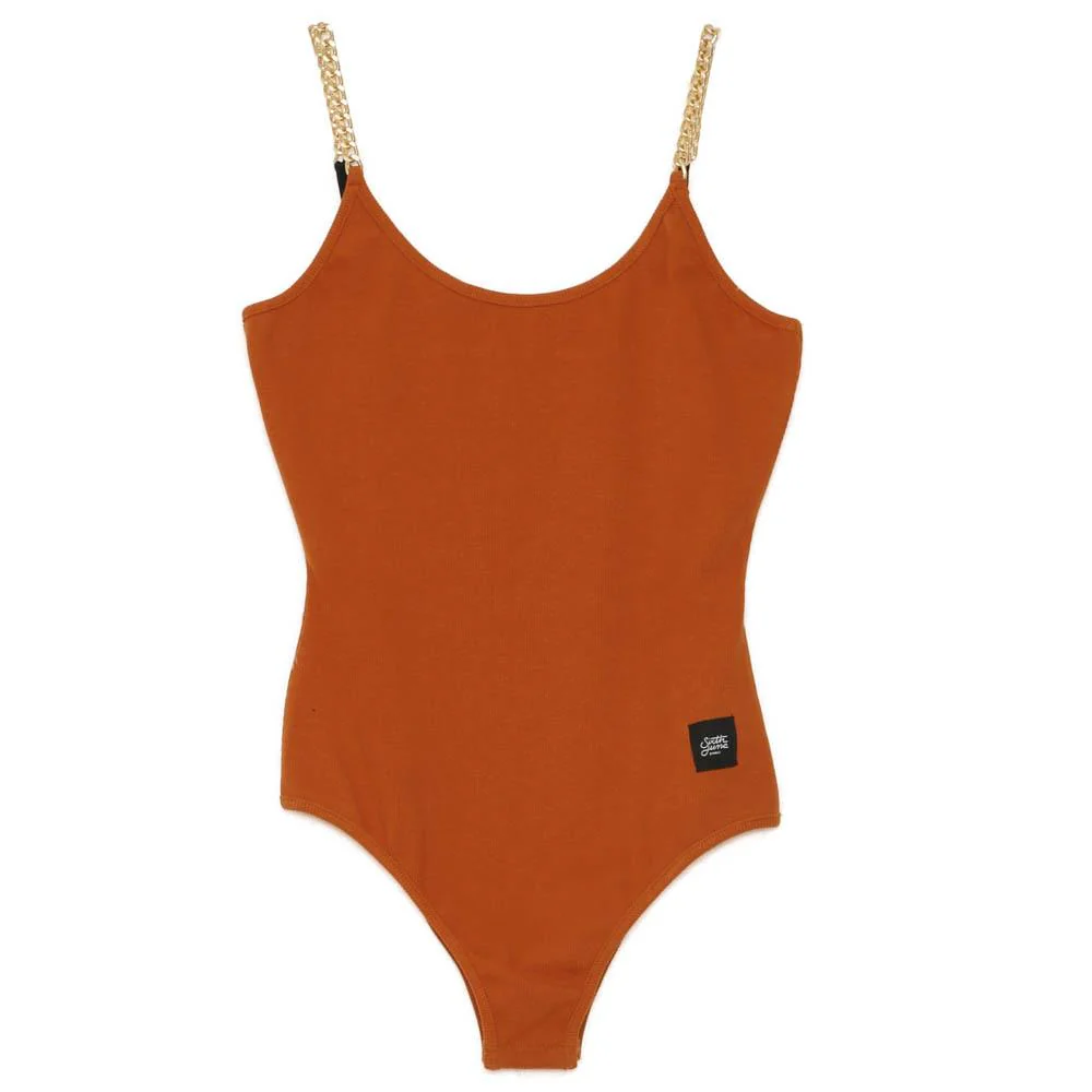 Body chaînes orange foncé - Image 2