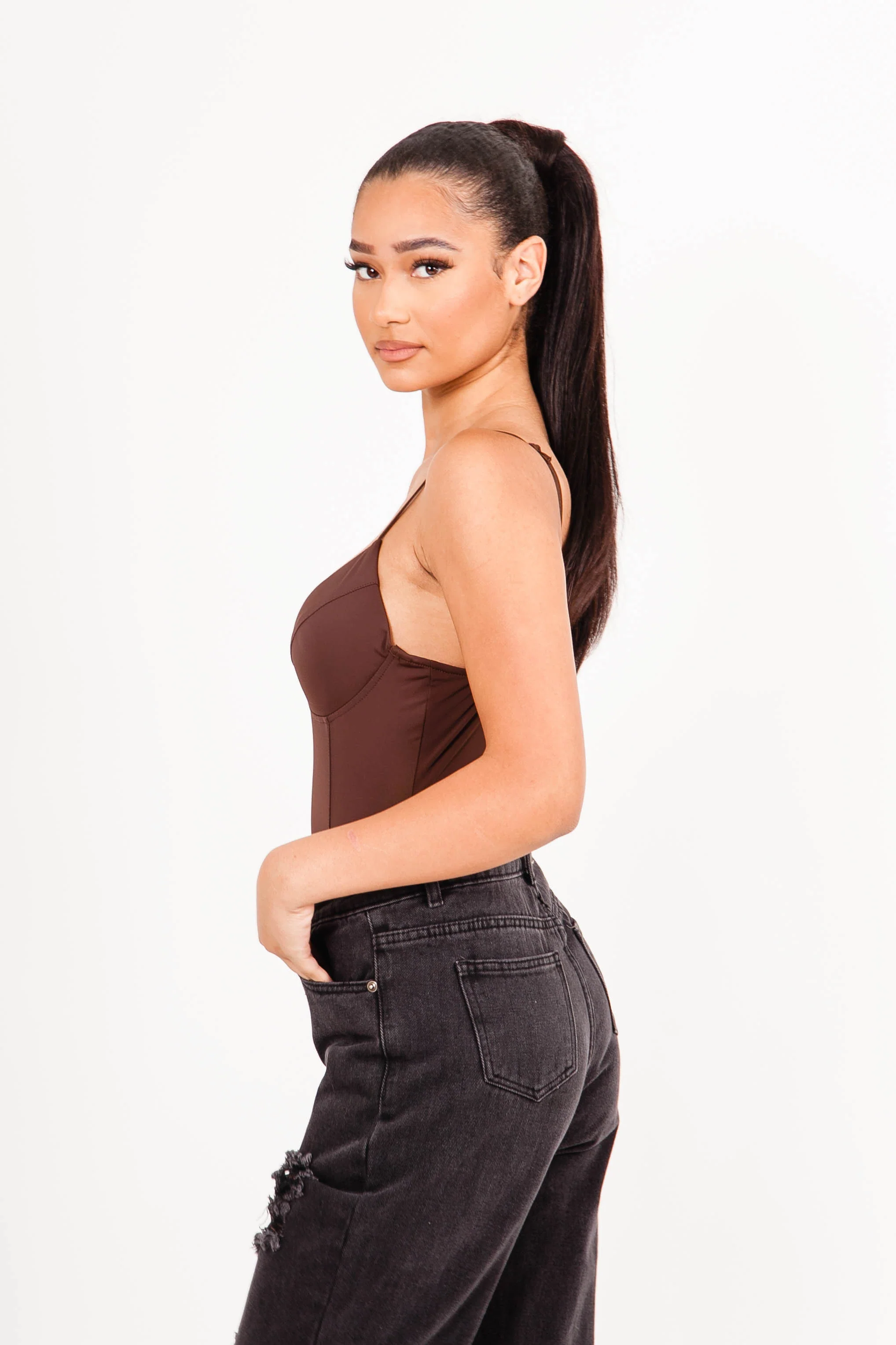 Body corset logo marron - Image 3