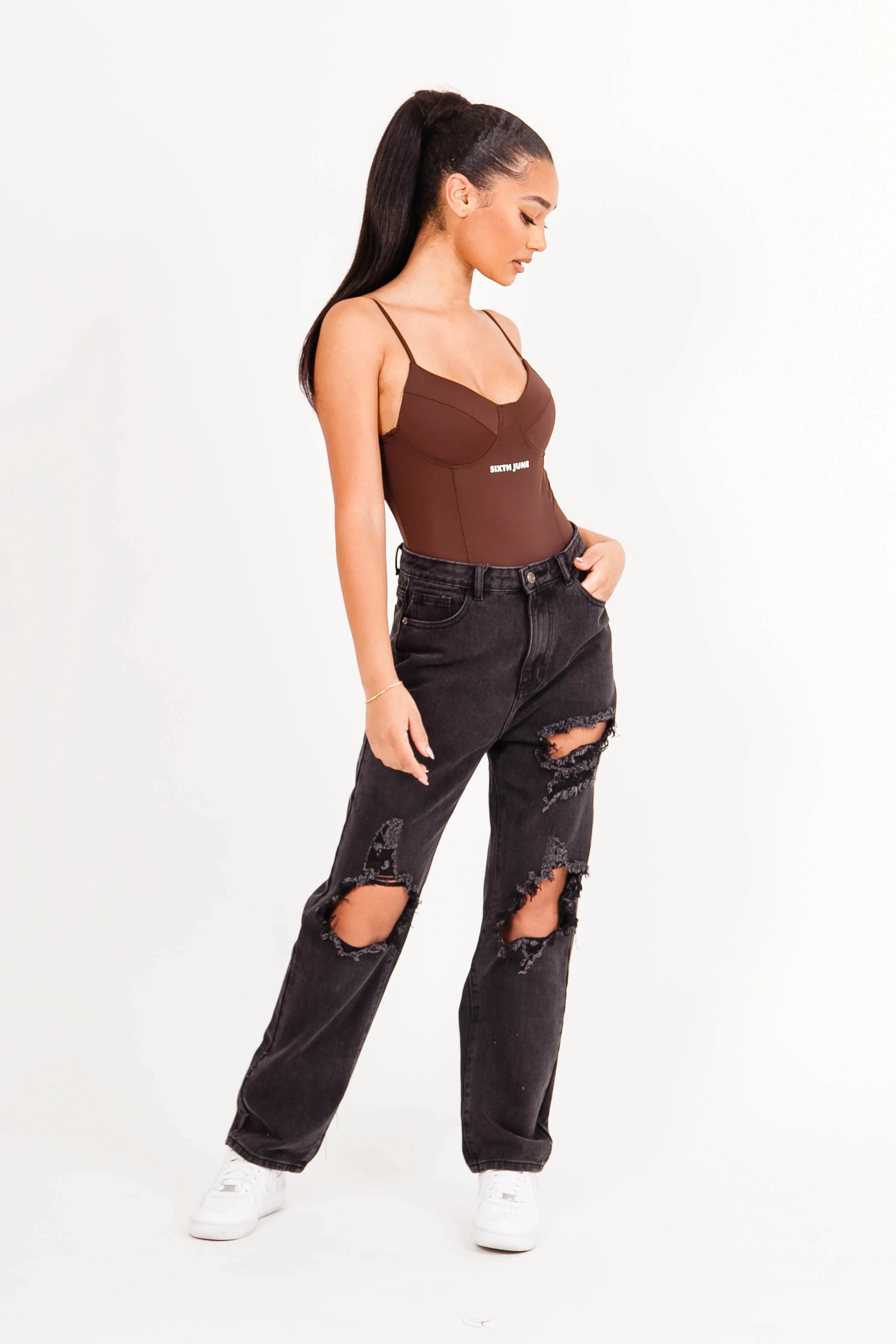 Body corset logo marron - Image 5