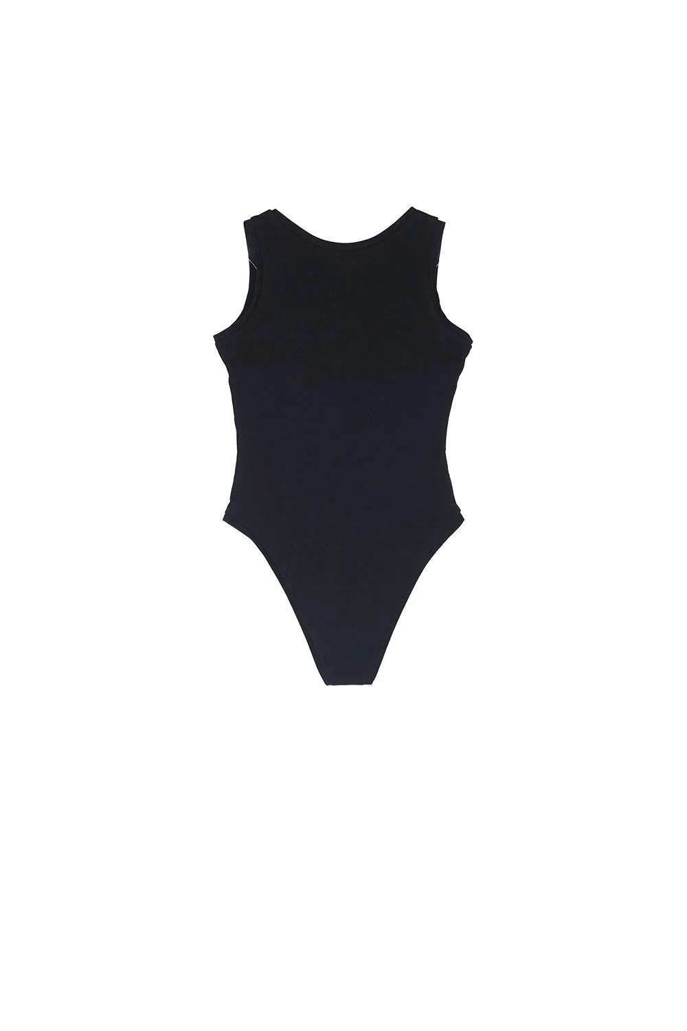 Body imprimé broderies fleurs noir - Image 7