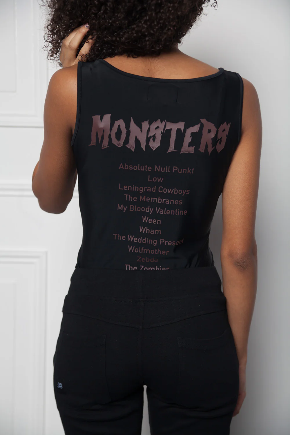 Bodysuit indian Monsters Women black W2640VBO - Image 3