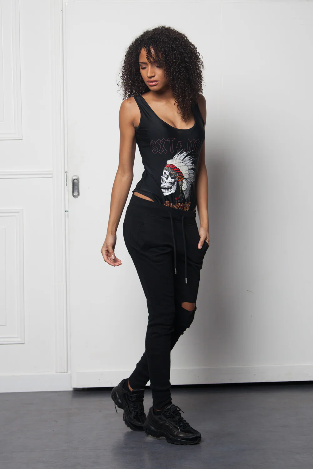 Bodysuit indian Monsters Women black W2640VBO - Image 6