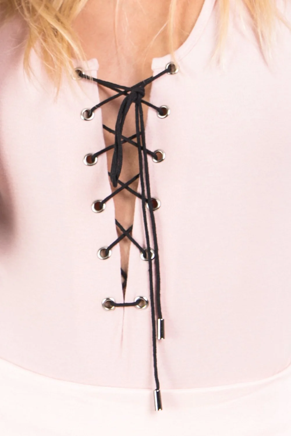 Body laçage rose - Image 3