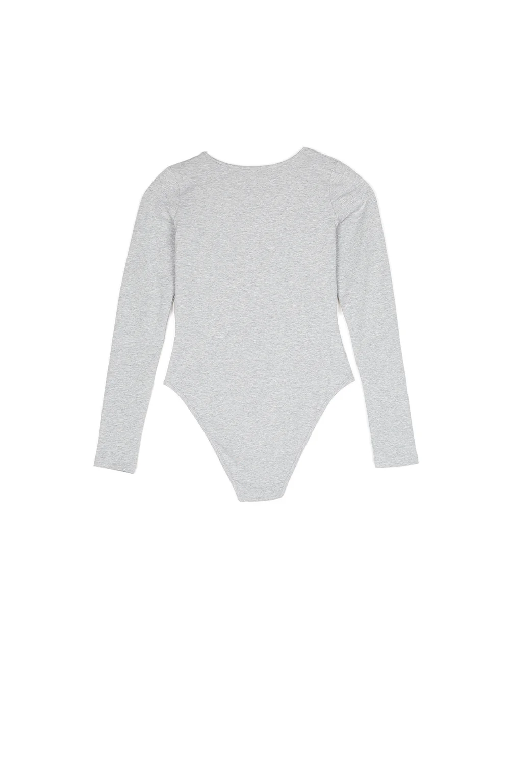 Body manches longues logo gris clair - Image 6