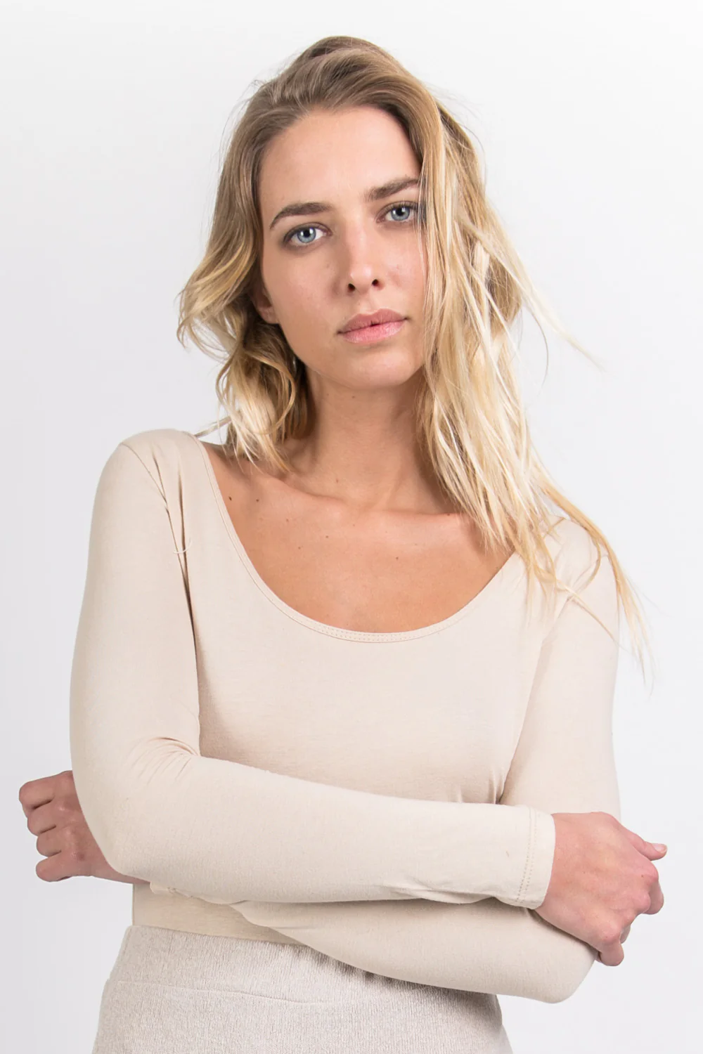 Body manches longues beige - Image 6