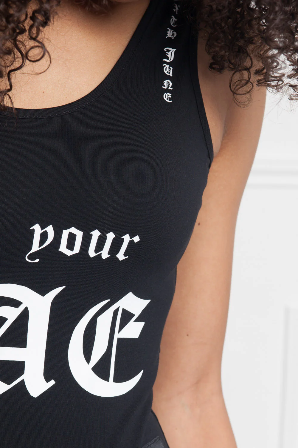Bodysuit Not your BAE black W2650VBO - Image 6