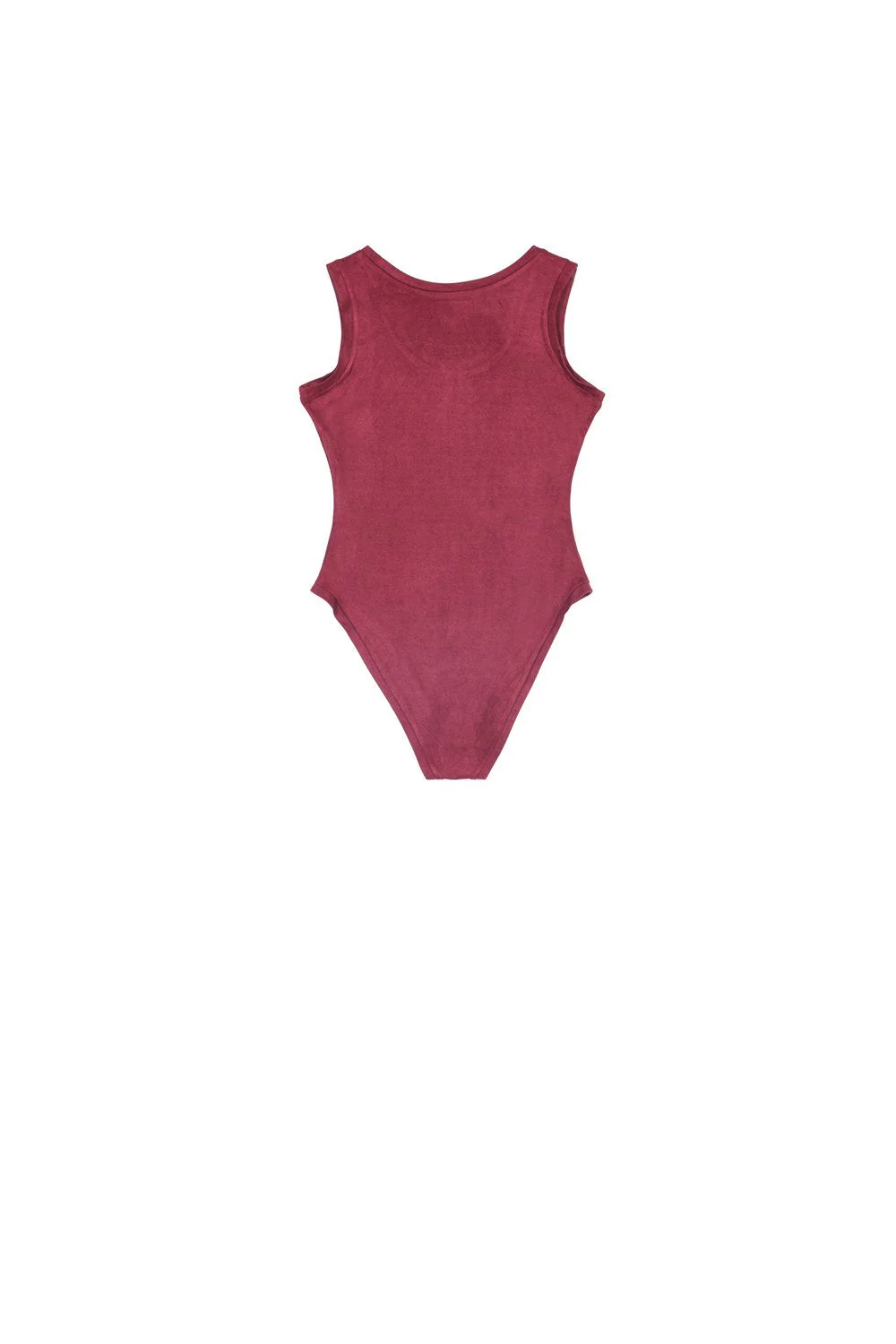 Body suédine bordeaux - Image 6