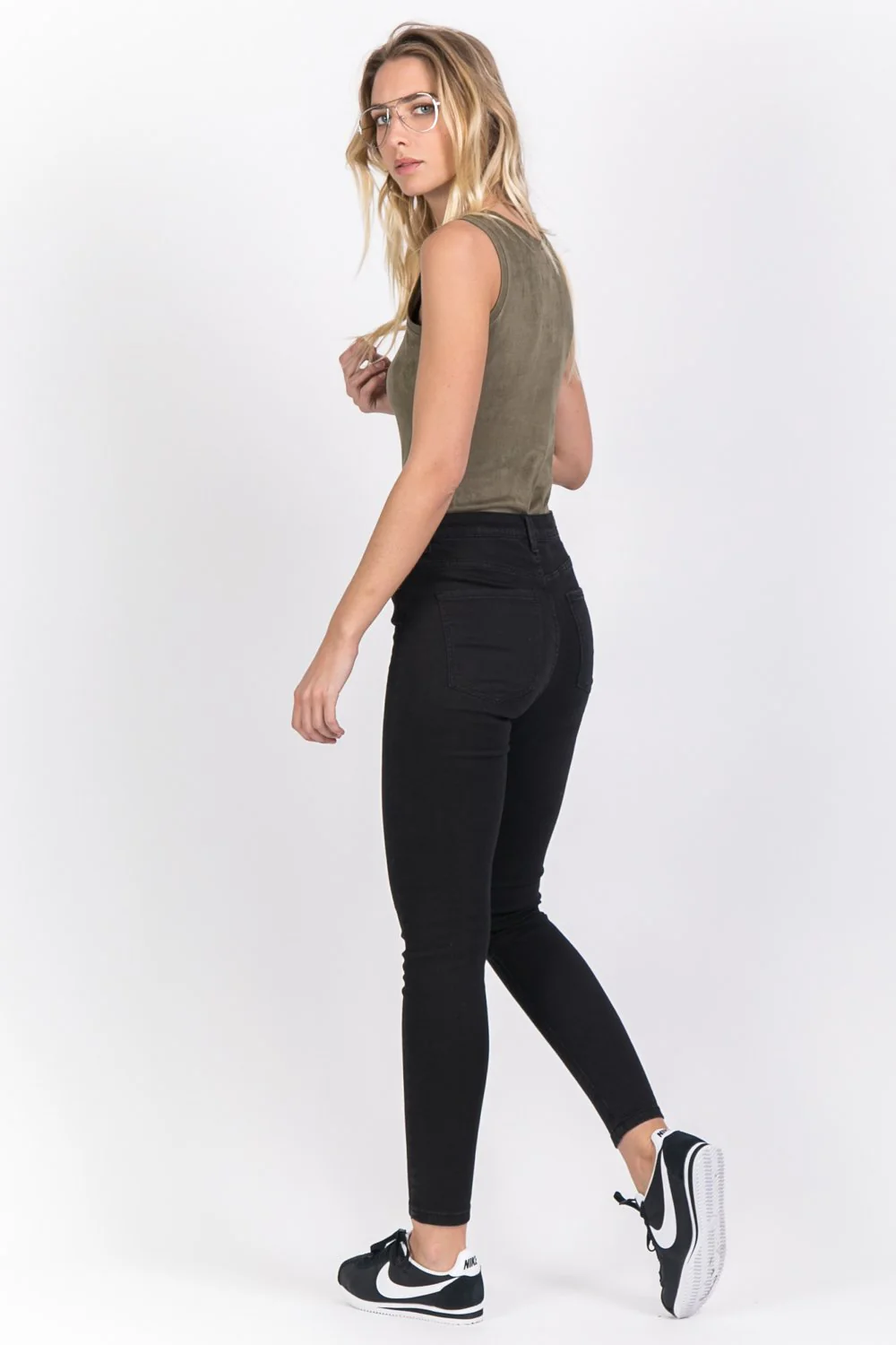 Body suédine kaki - Image 3