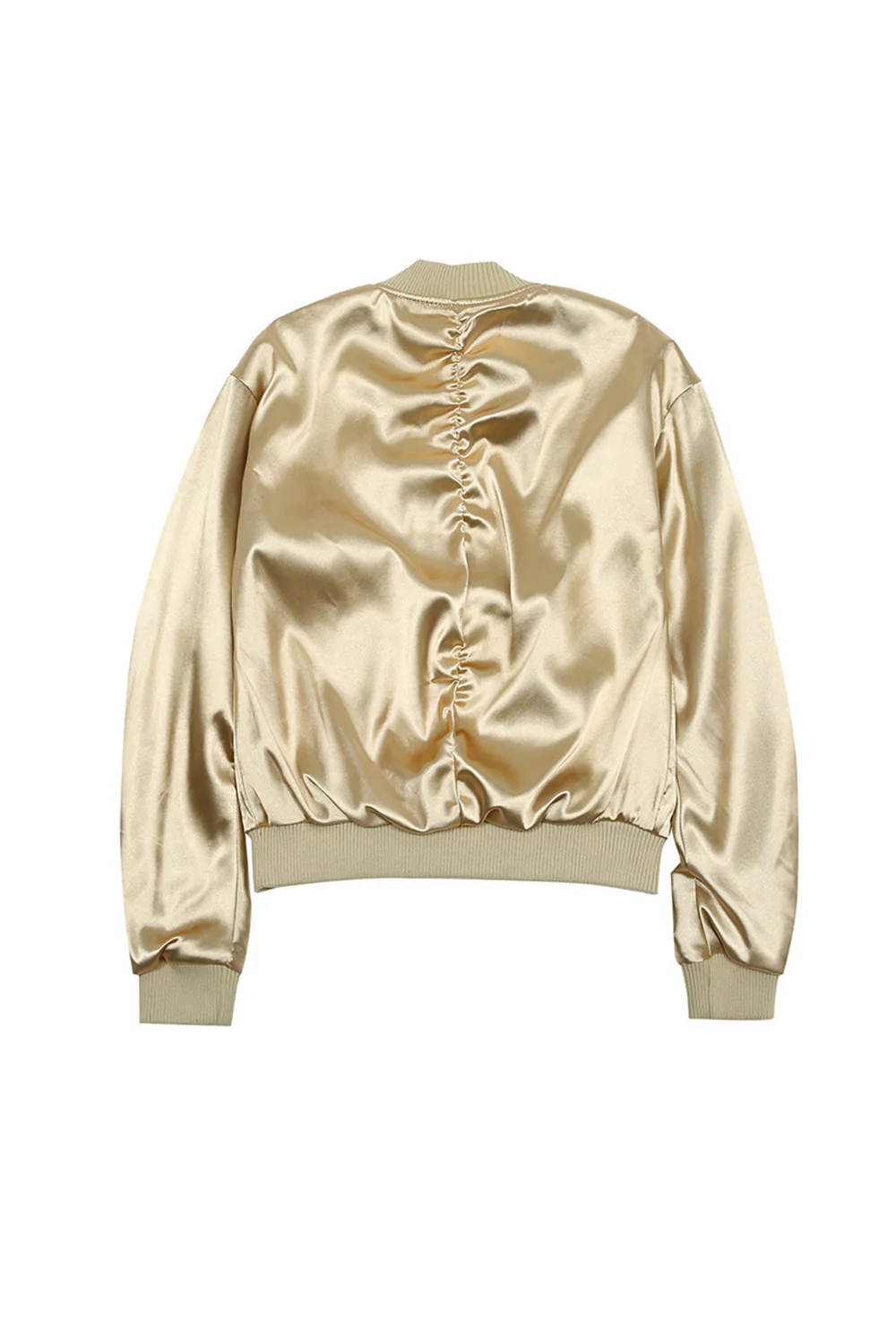 Bomber brillant Femme beige W2379CJA - Image 7