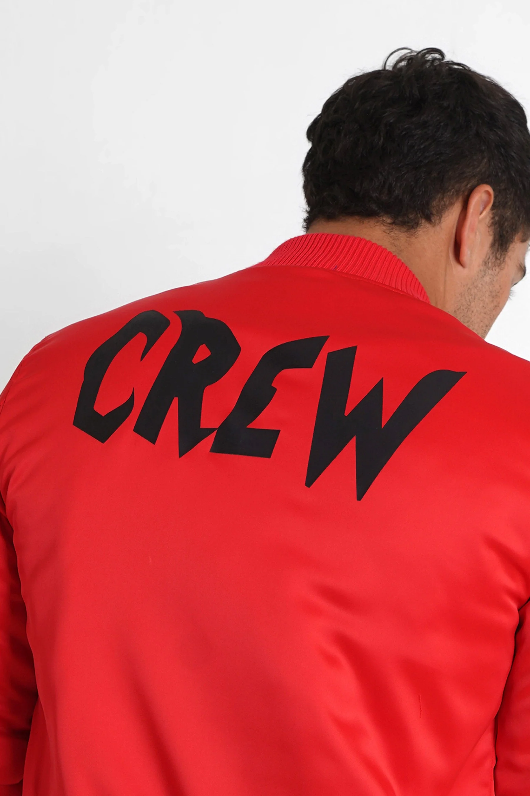 Veste imprimé Crew Rouge - Image 4