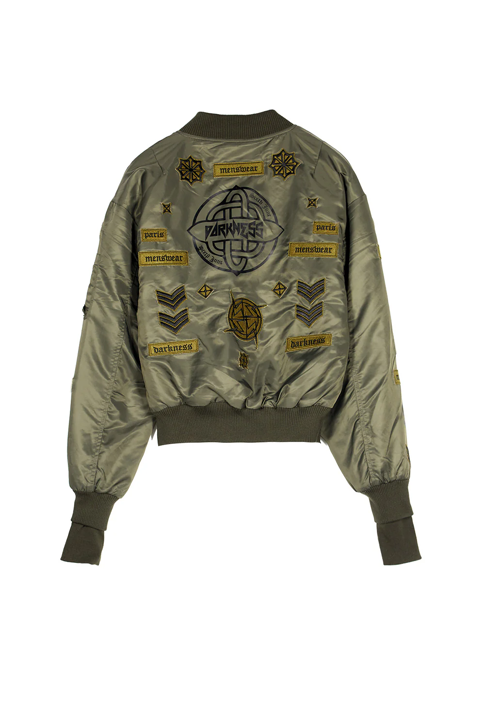 Bomber large patch gothique kaki - Image 6