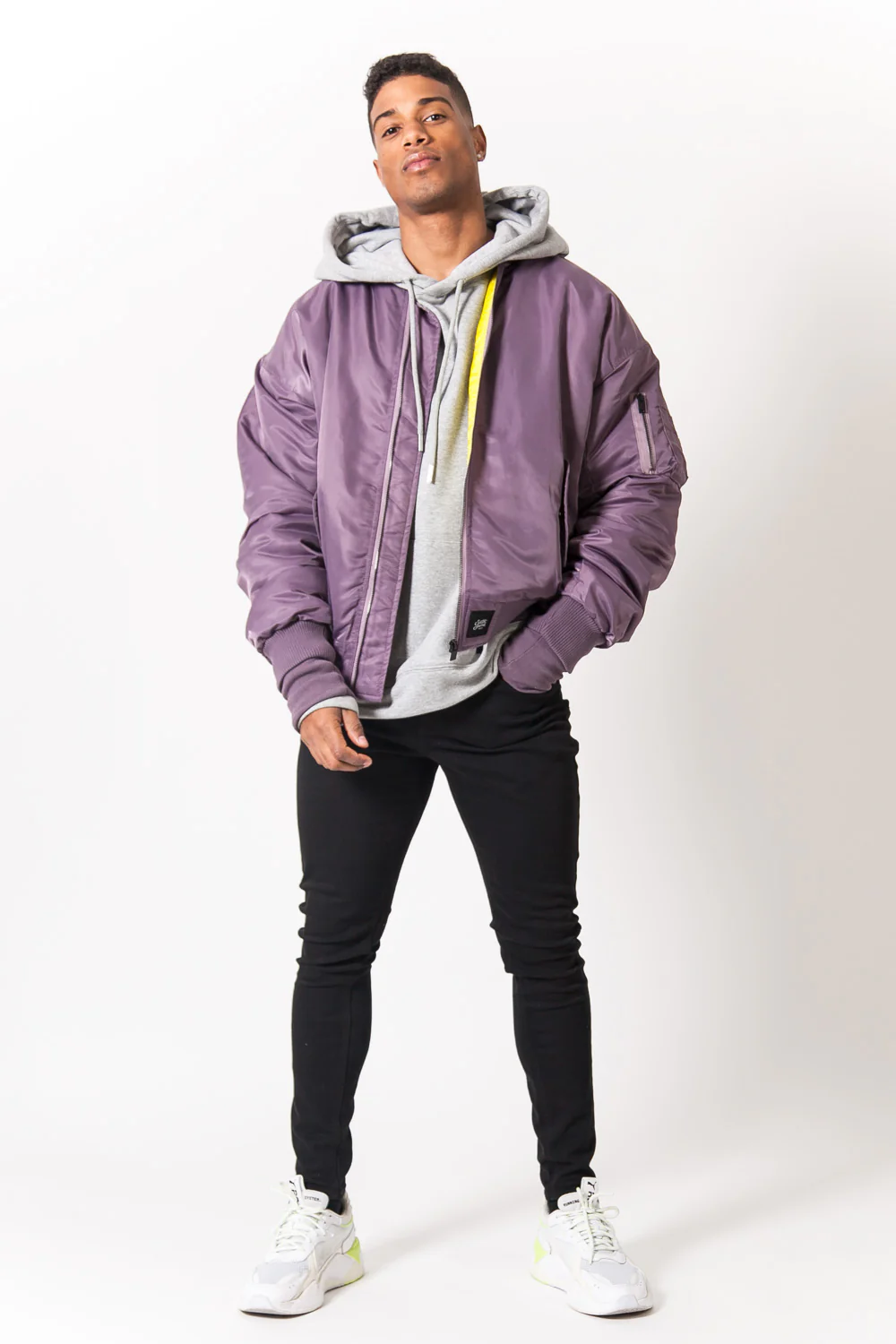 Bomber oversize Sixth June violet - Image 6