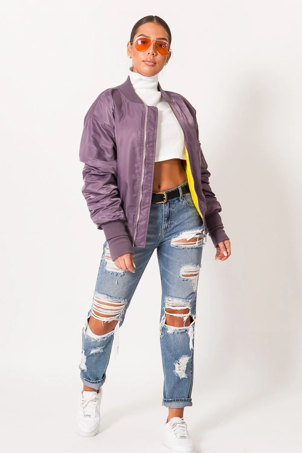 Bomber oversize violet - Image 2