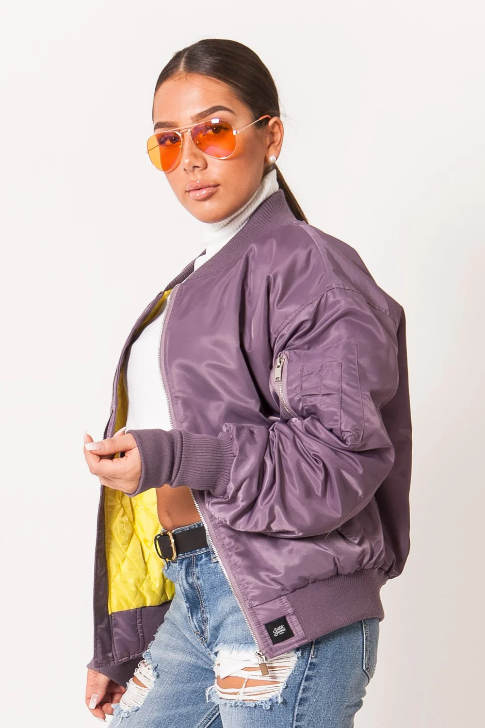 Bomber oversize violet - Image 4