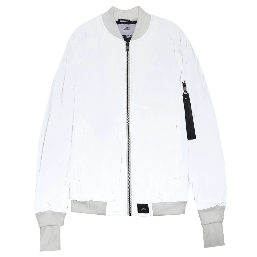 Bomber réfléchissant Blanc - Image 6