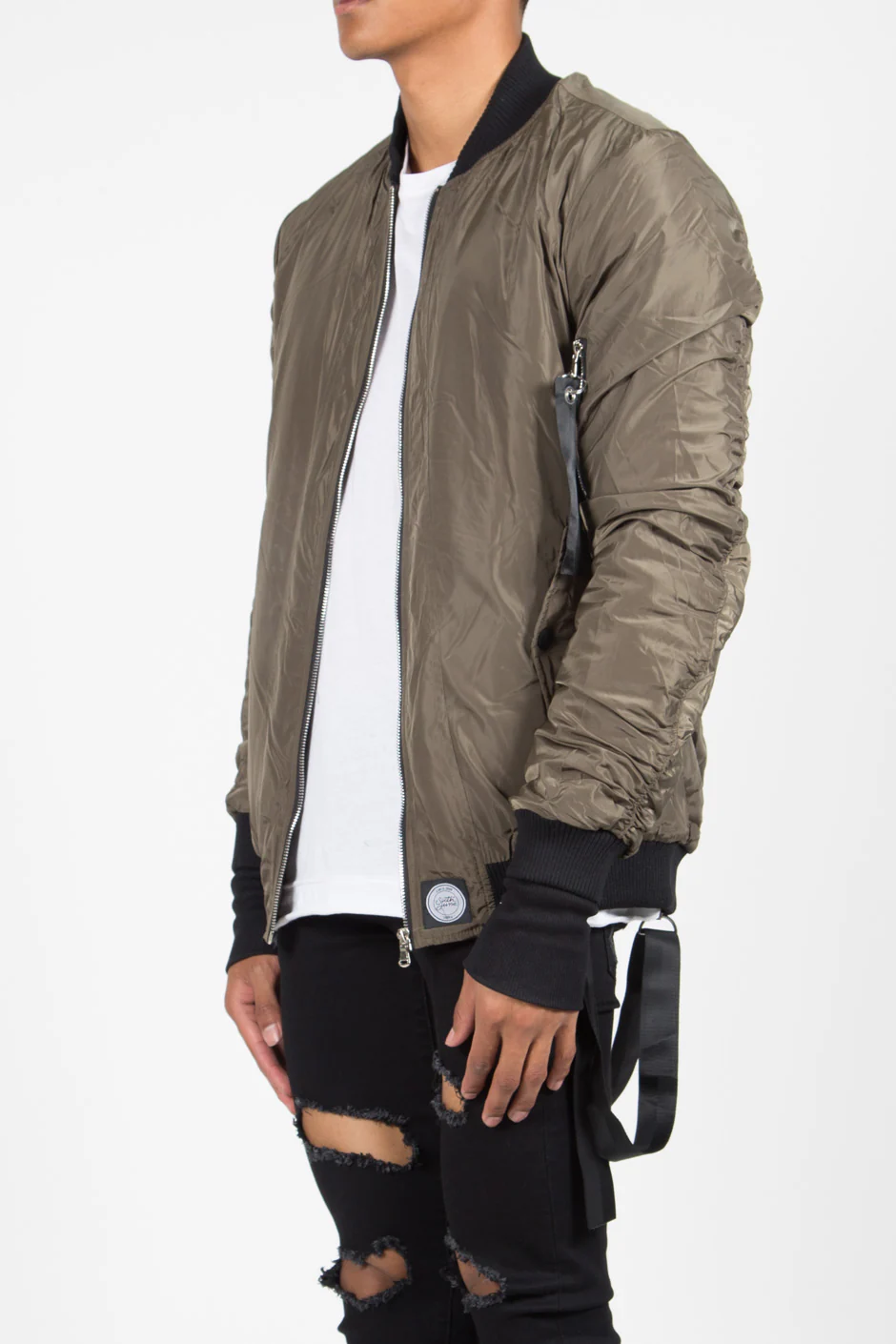 Bomber Junior kaki 1365C - Image 3