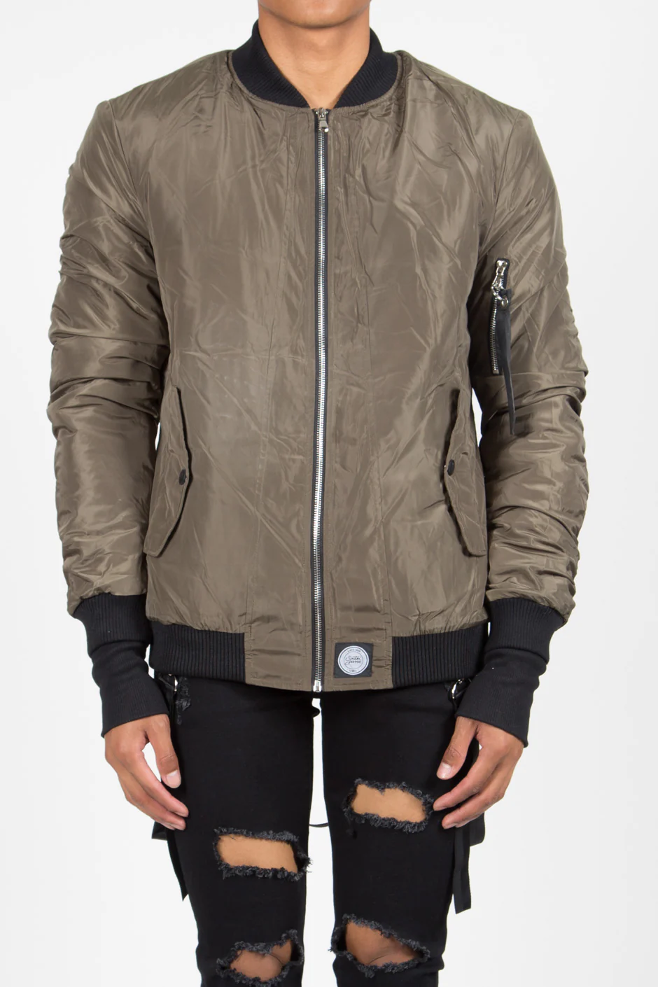 Bomber Junior kaki 1365C - Image 4
