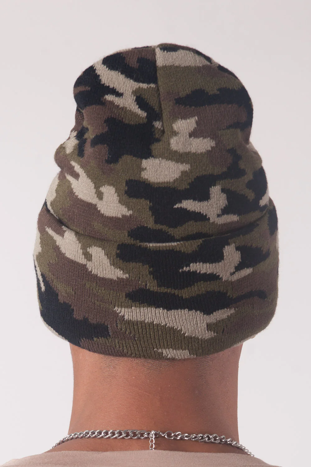 Bonnet camouflage logo vert - Image 3