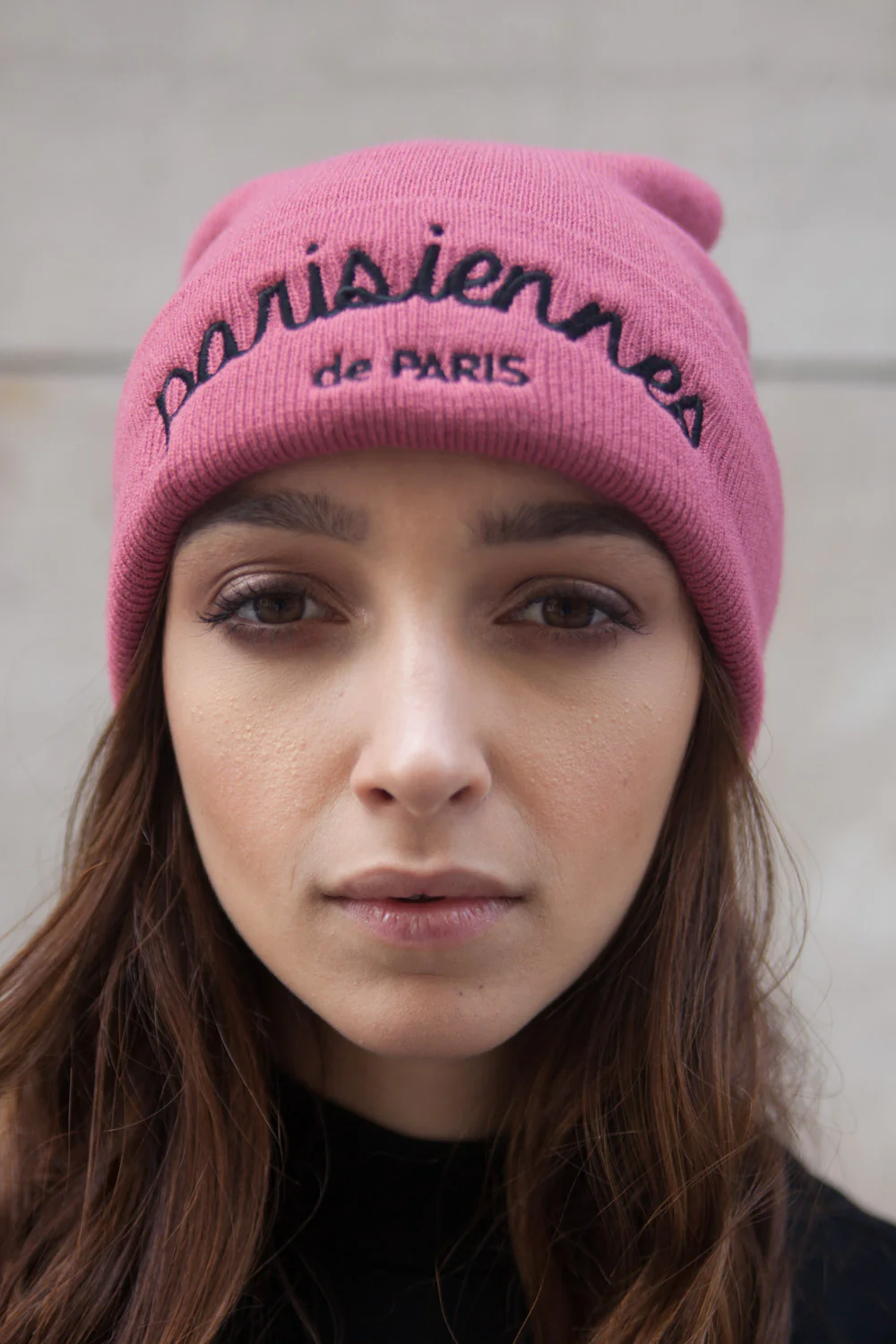 Bonnet Parisiennes de Paris rose - Image 2